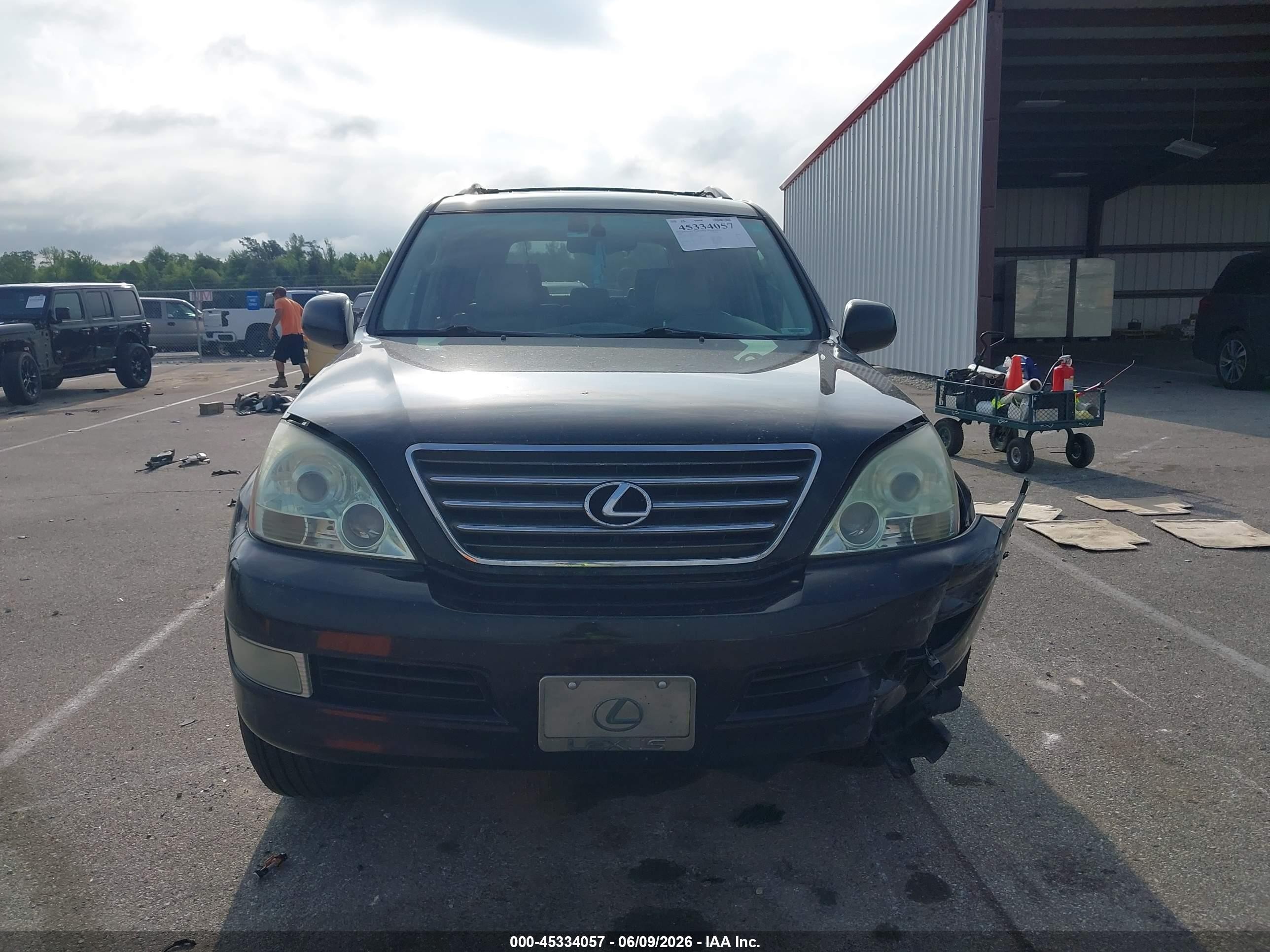 2006 Lexus Gx 470   Black vin: JTJBT20X860107263