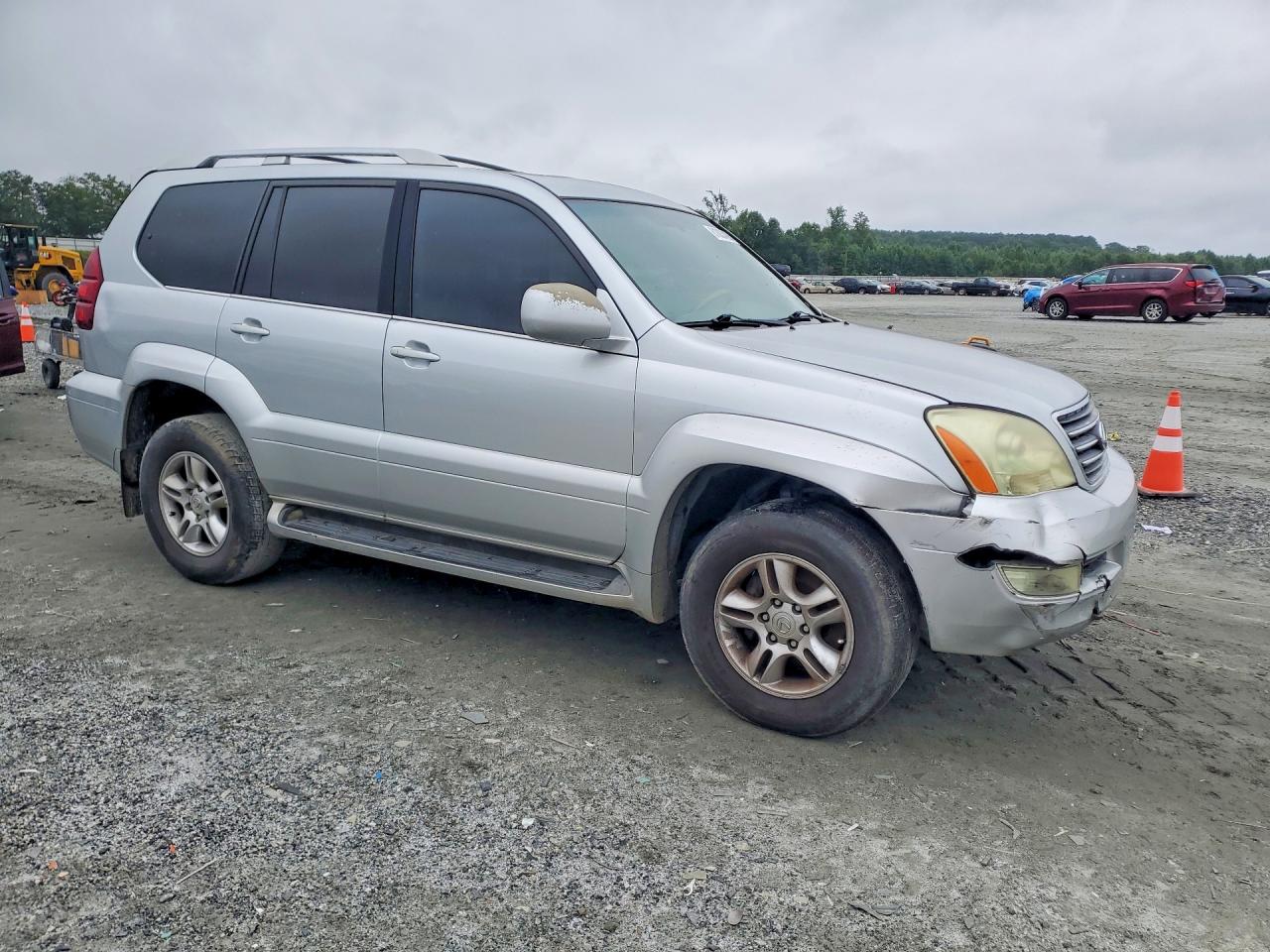 2006 Lexus Gx 470 Silver vin: JTJBT20X860109921