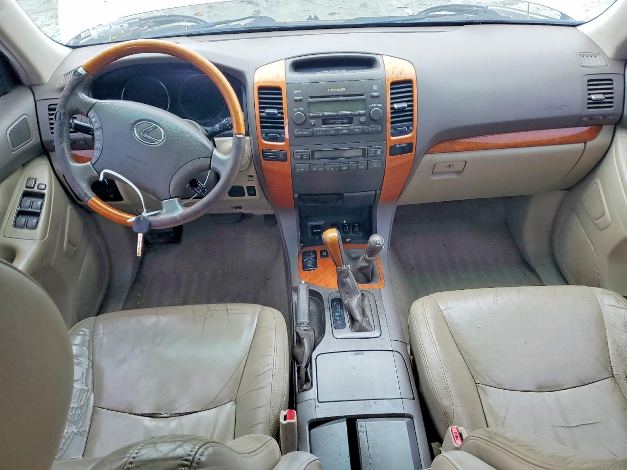 2006 Lexus Gx 470 Silver vin: JTJBT20X860109921