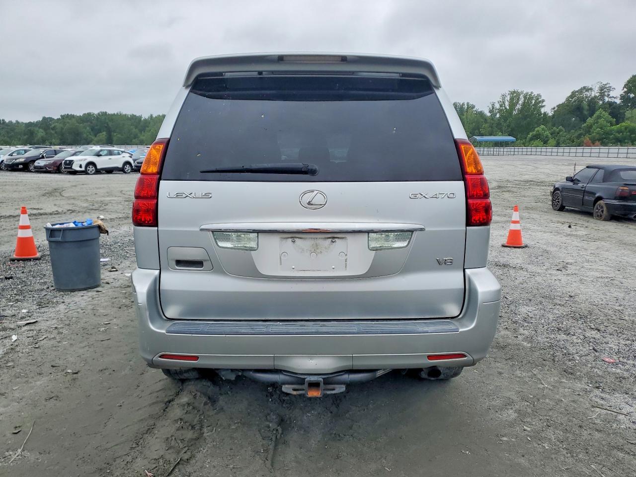 2006 Lexus Gx 470 Silver vin: JTJBT20X860109921