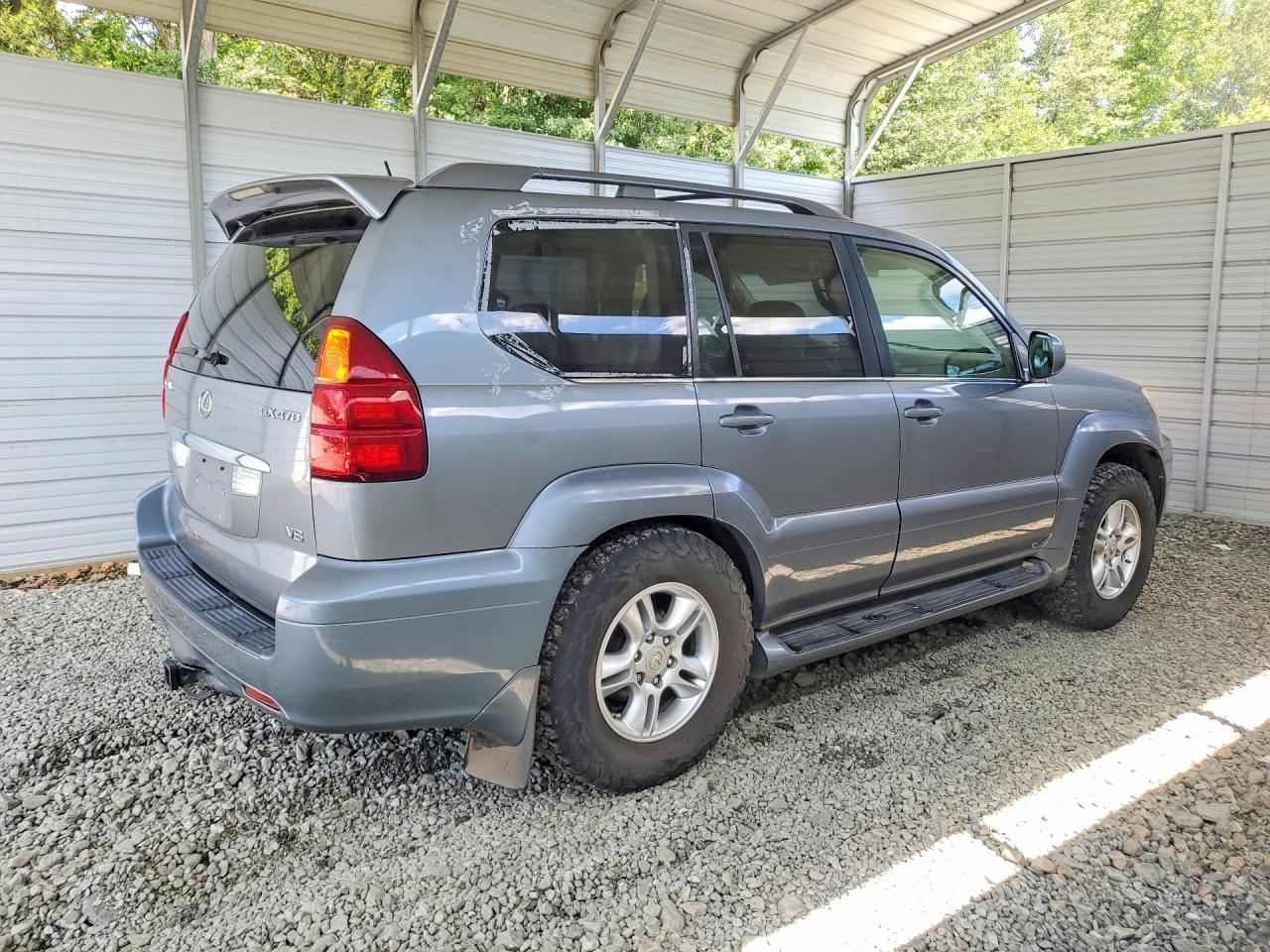 2006 Lexus Gx 470 Gray vin: JTJBT20X860116318
