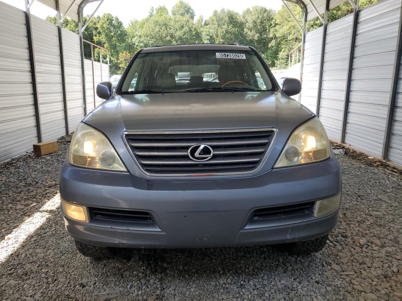 2006 Lexus Gx 470 Gray vin: JTJBT20X860116318 Damage: Front Bumper/Cover, Scraped, 5 To 6 Inches