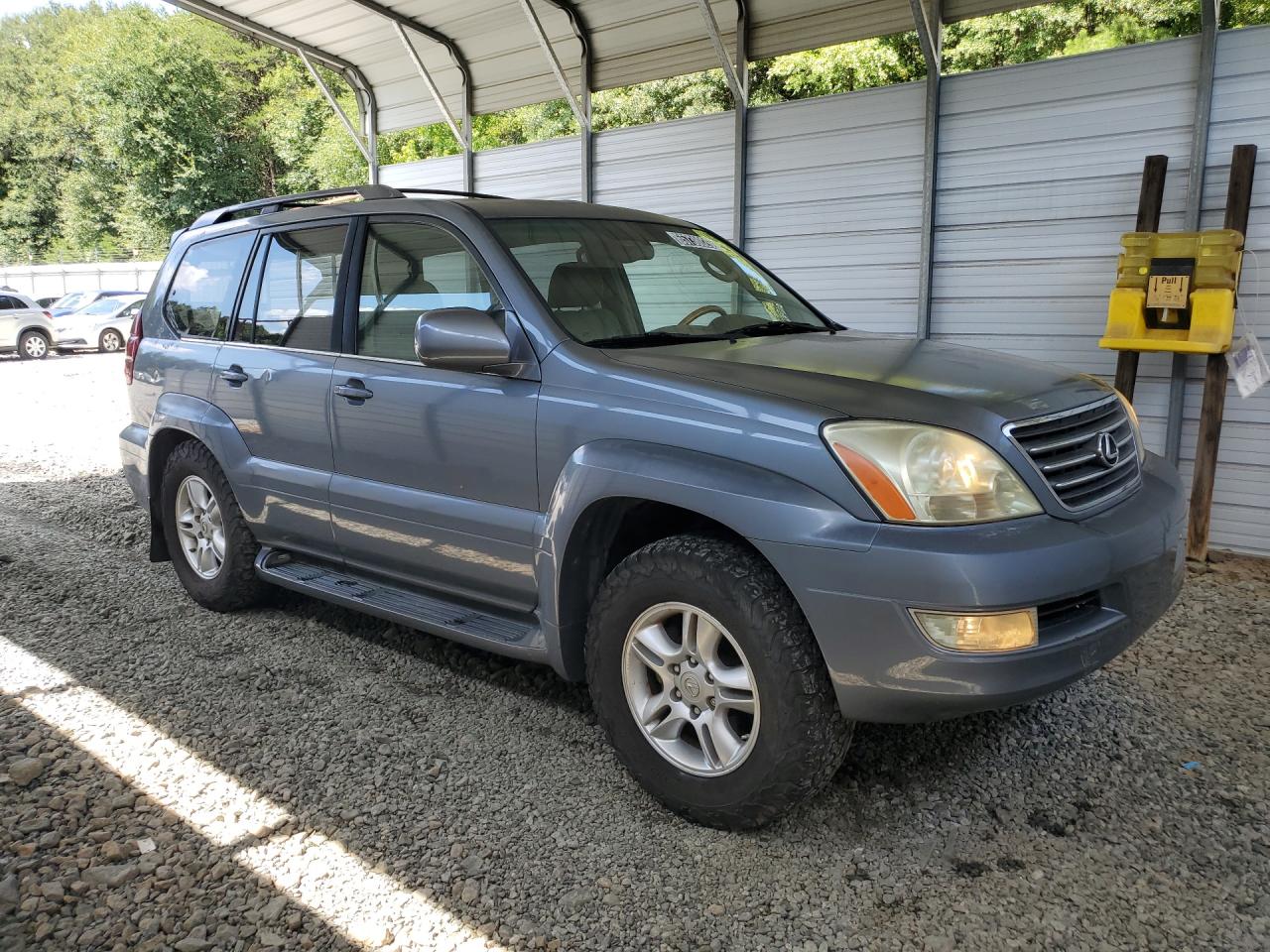 2006 Lexus Gx 470 Gray vin: JTJBT20X860116318 Damage: Right Rear Door, Dent(S) W/ Paint Dmg, 1 To 2 Inches