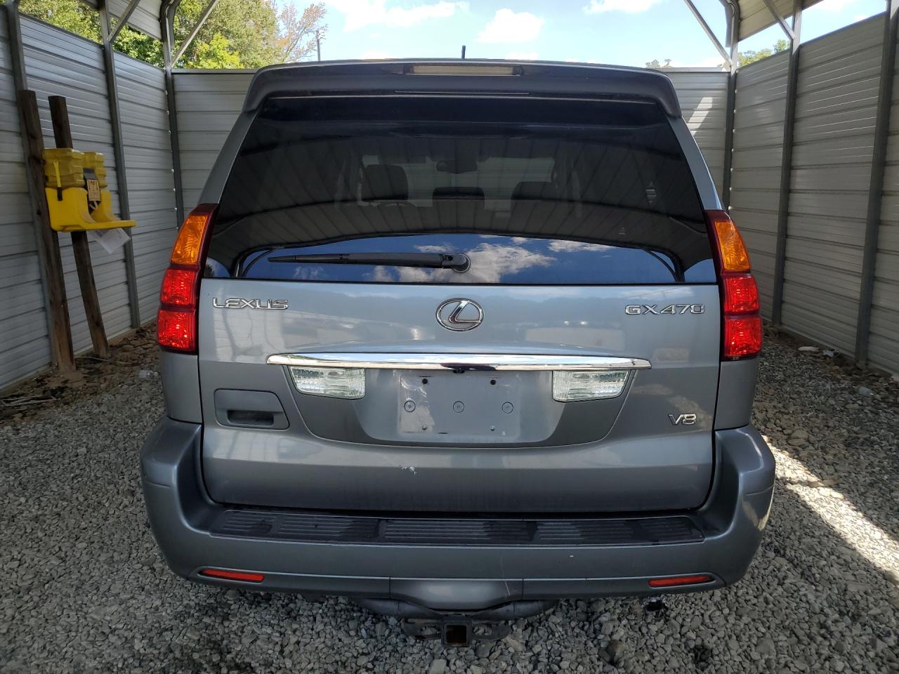 2006 Lexus Gx 470 Gray vin: JTJBT20X860116318 Damage: Rear Bumper/Cover, Scraped, 4 To 5 Inches