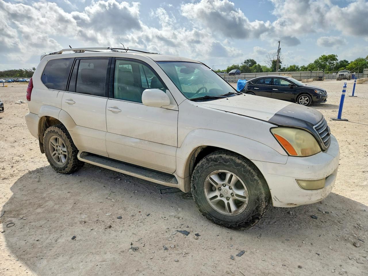 2006 Lexus Gx 470 White vin: JTJBT20X860116898