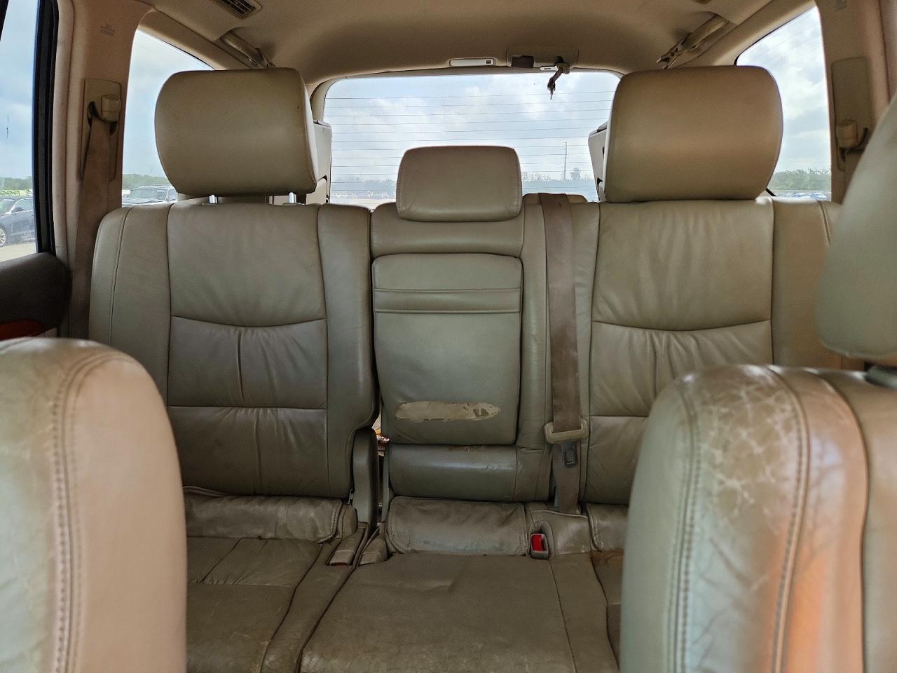 2006 Lexus Gx 470 White vin: JTJBT20X860116898