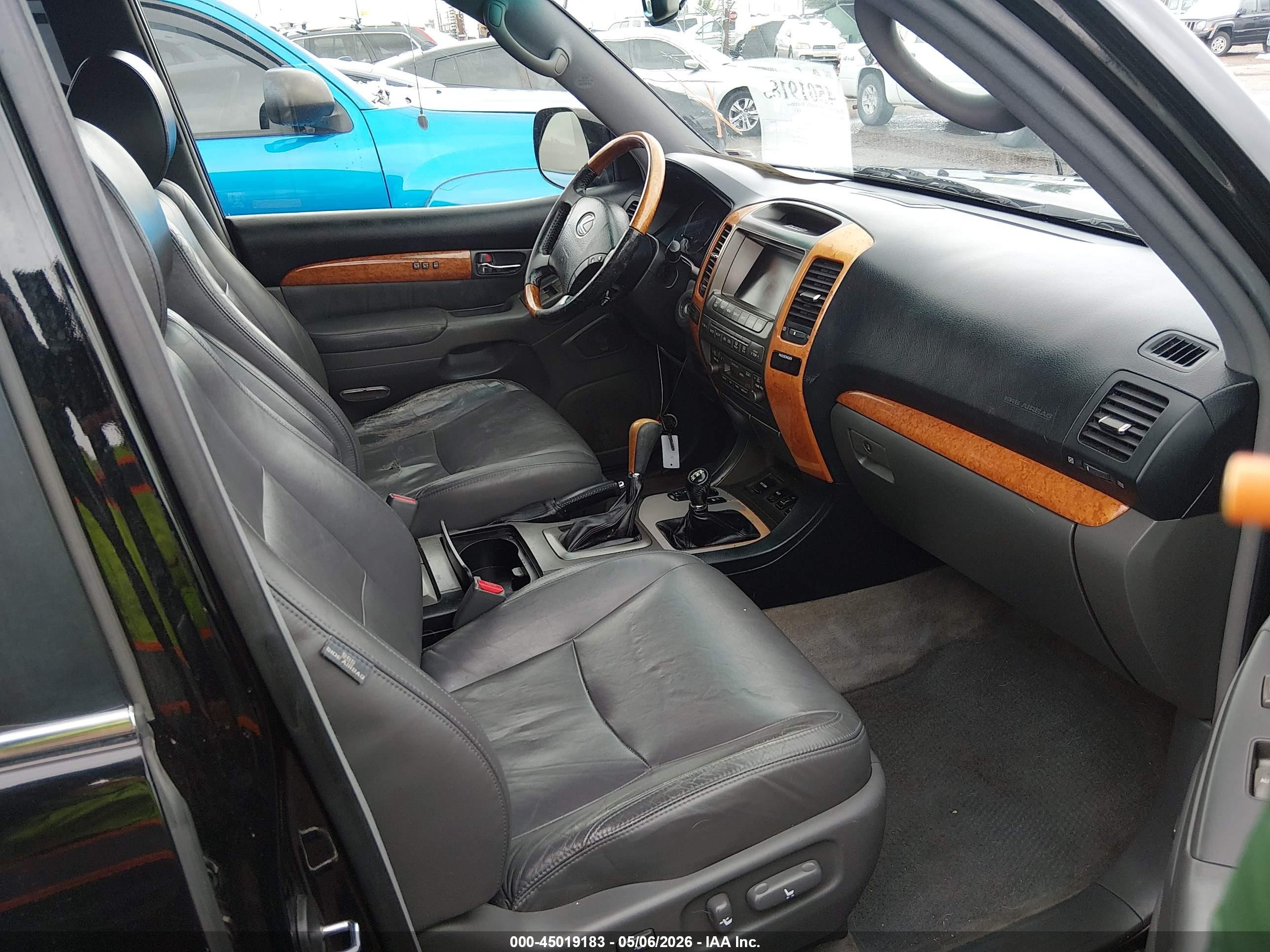 2007 Lexus Gx 470   Черный vin: JTJBT20X870133914