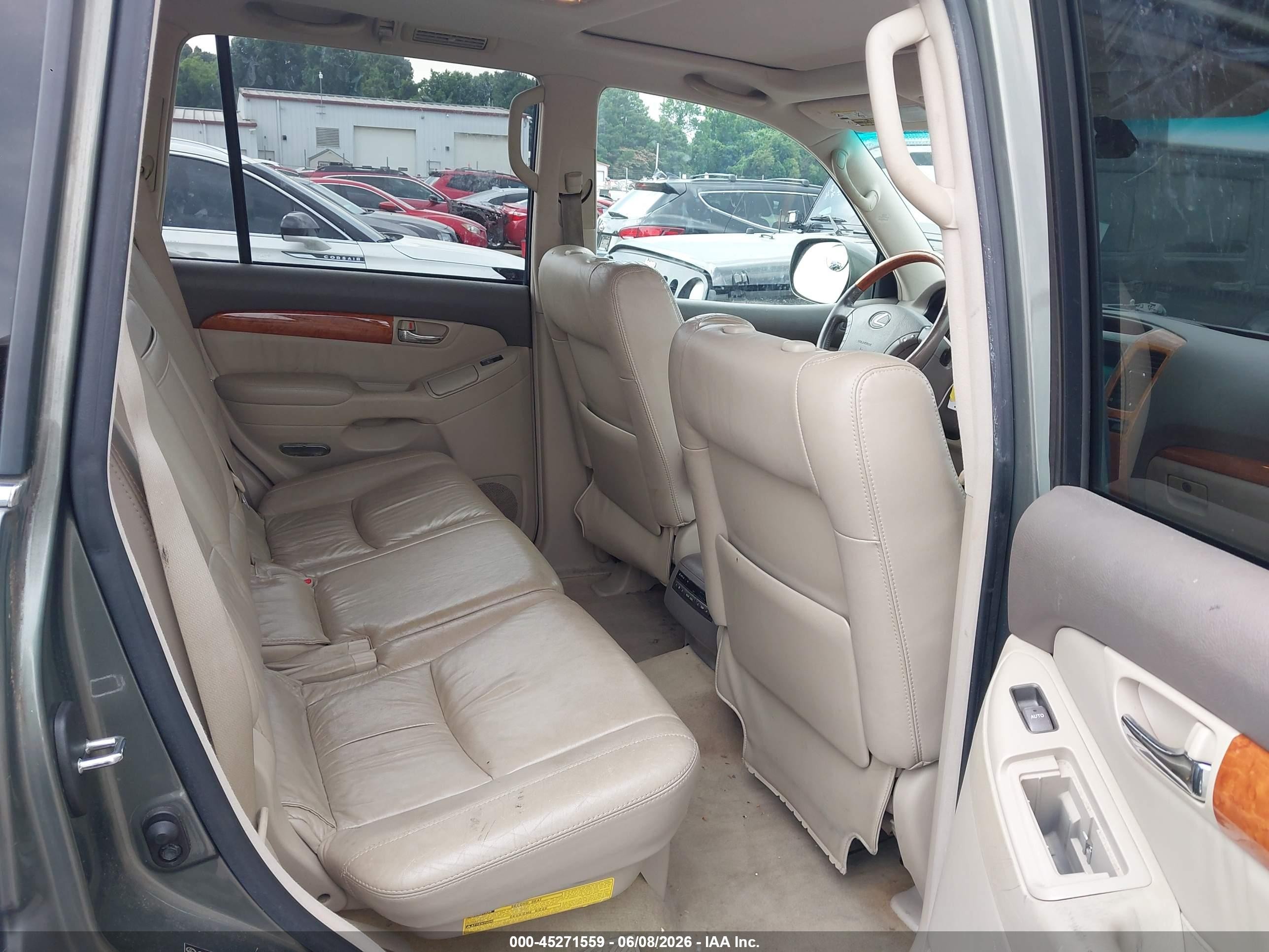 2007 Lexus Gx 470 Green vin: JTJBT20X870143262