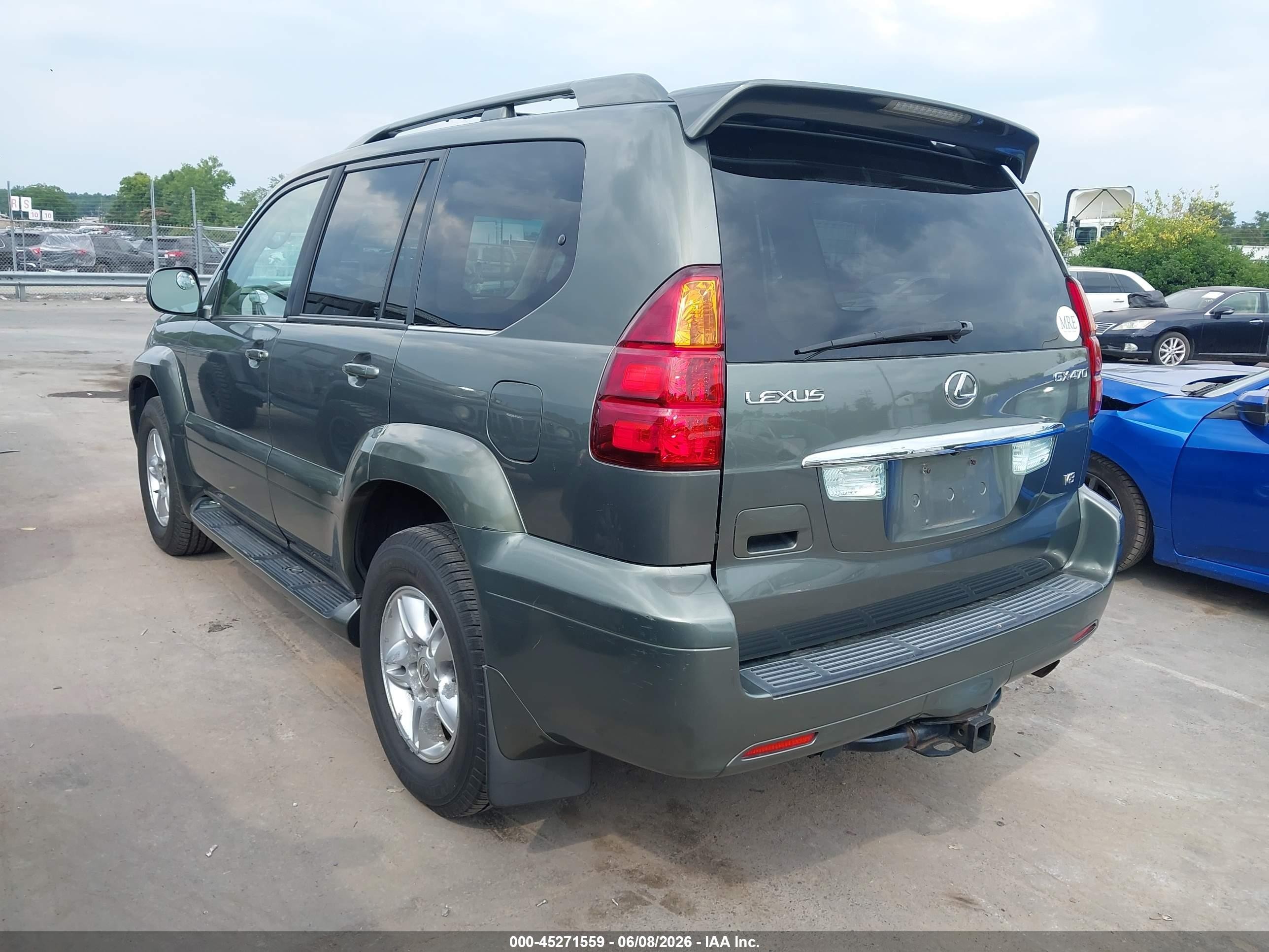 2007 Lexus Gx 470 Green vin: JTJBT20X870143262
