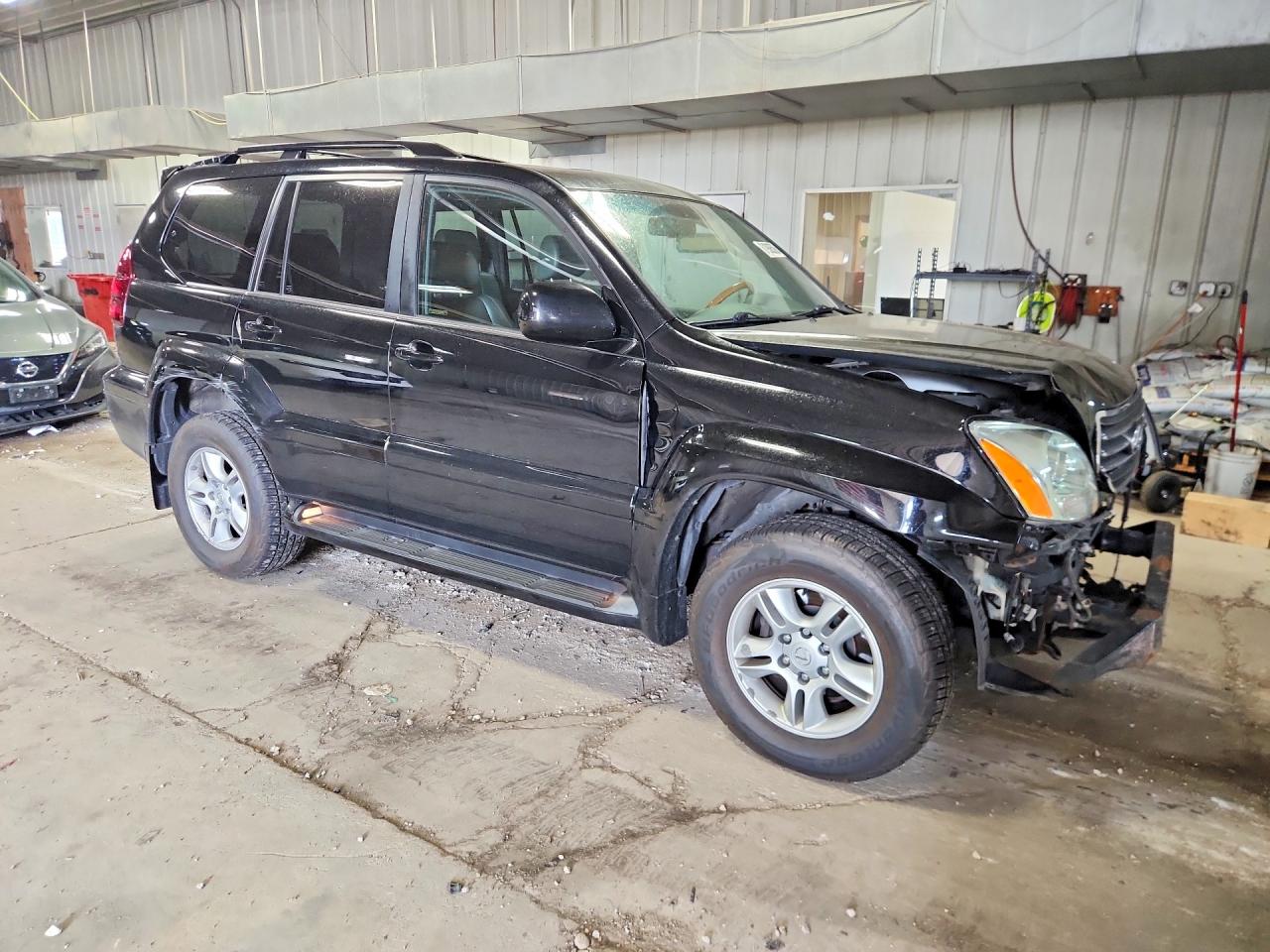 2007 Lexus Gx 470 Black vin: JTJBT20X870143729