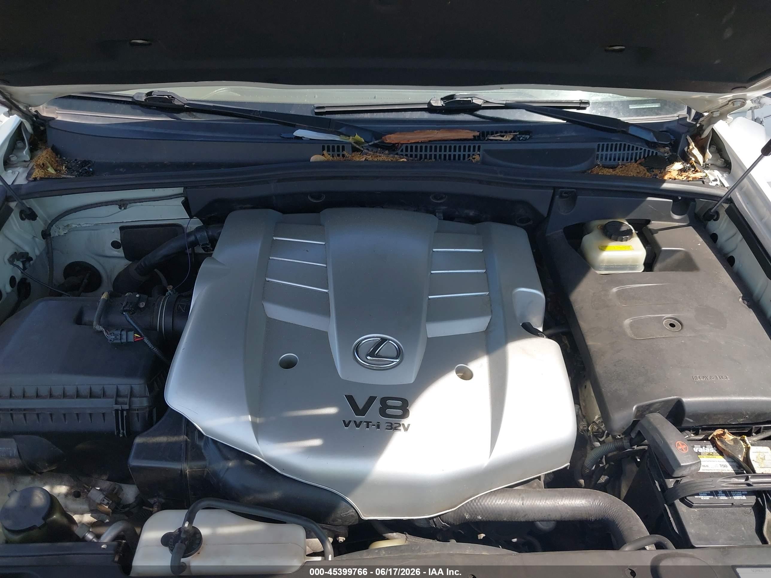 2007 Lexus Gx 470   White vin: JTJBT20X870147926