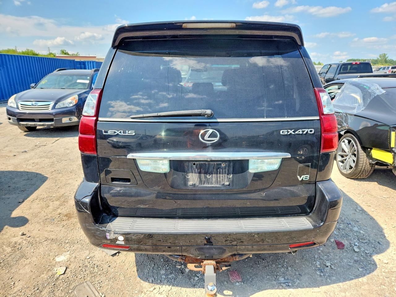 2009 Lexus Gx 470 Black vin: JTJBT20X890175129