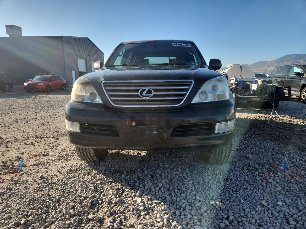 2003 Lexus Gx 470 Черный vin: JTJBT20X930017471