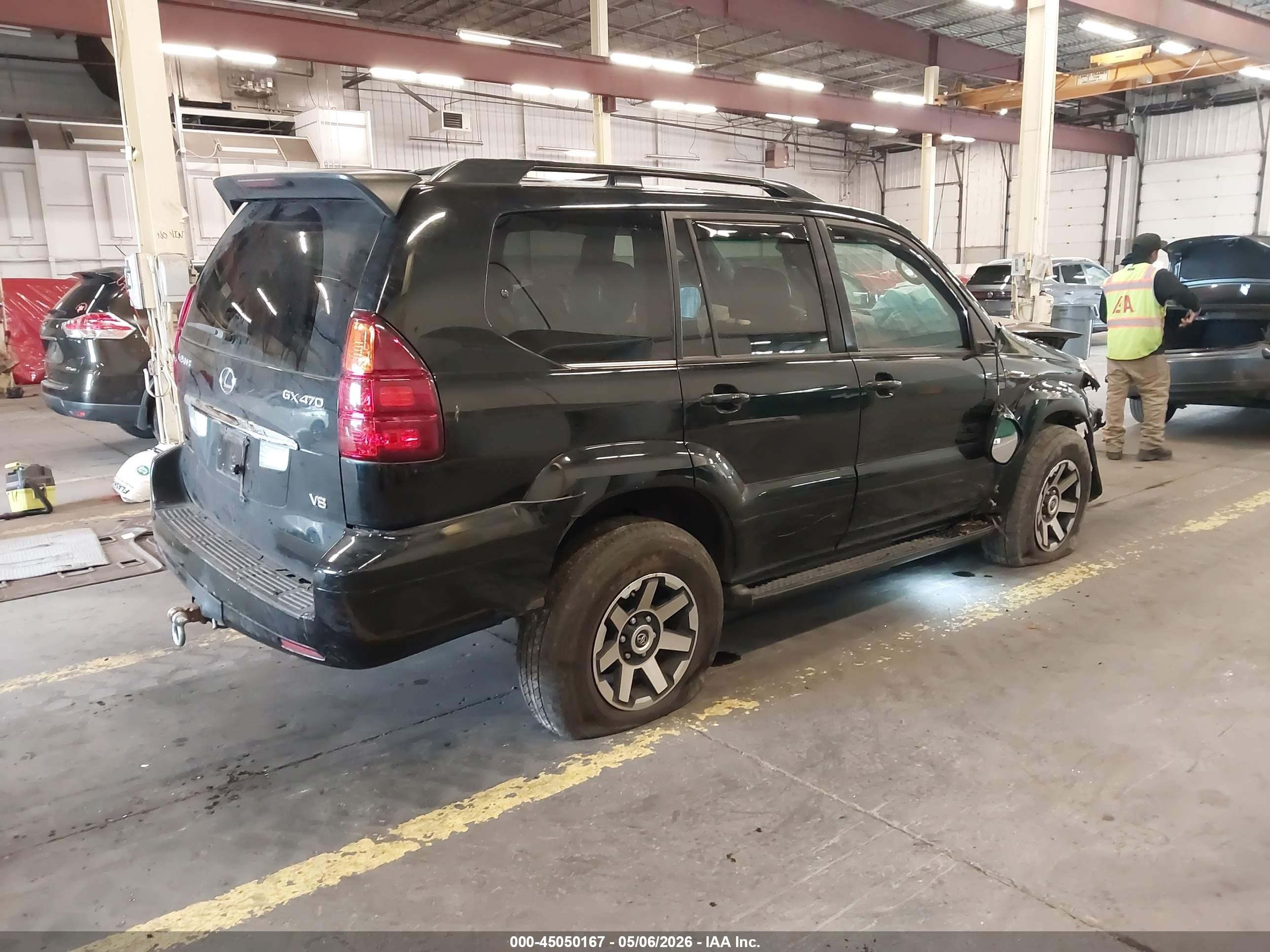 2004 Lexus Gx 470   Black vin: JTJBT20X940028682