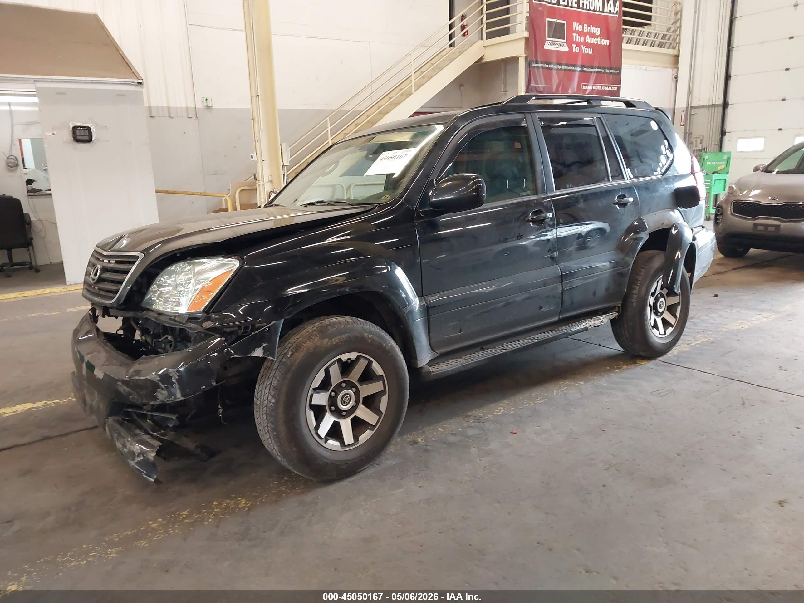 2004 Lexus Gx 470   Black vin: JTJBT20X940028682