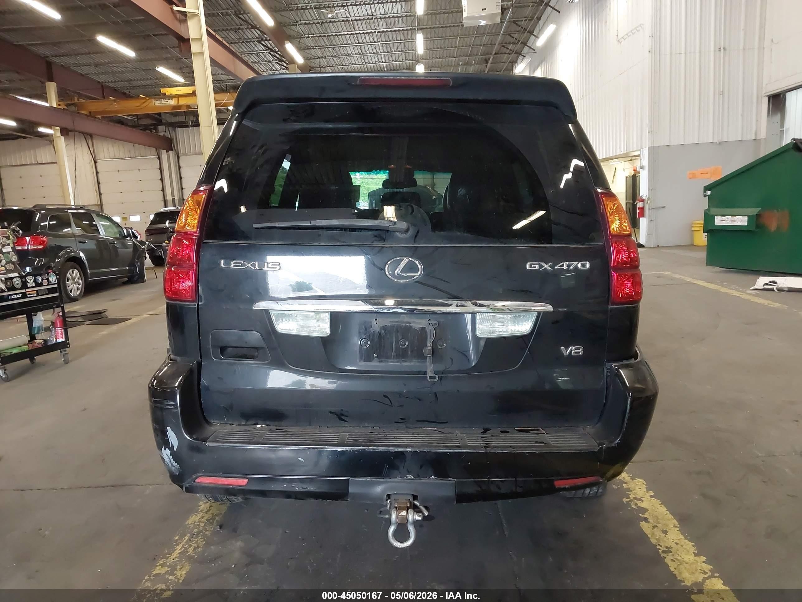 2004 Lexus Gx 470   Black vin: JTJBT20X940028682
