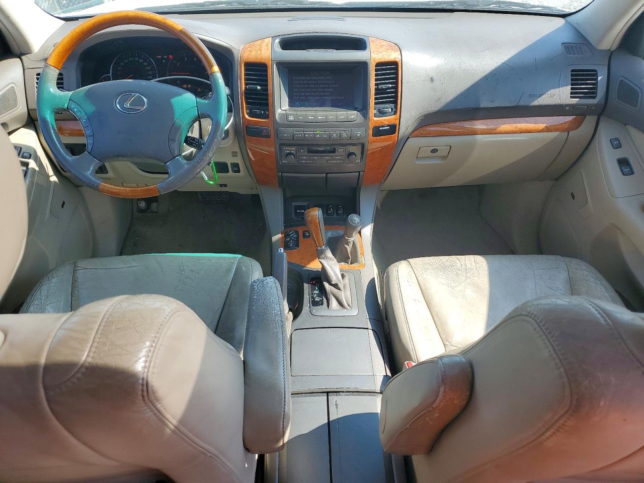 2004 Lexus Gx 470 White vin: JTJBT20X940038533
