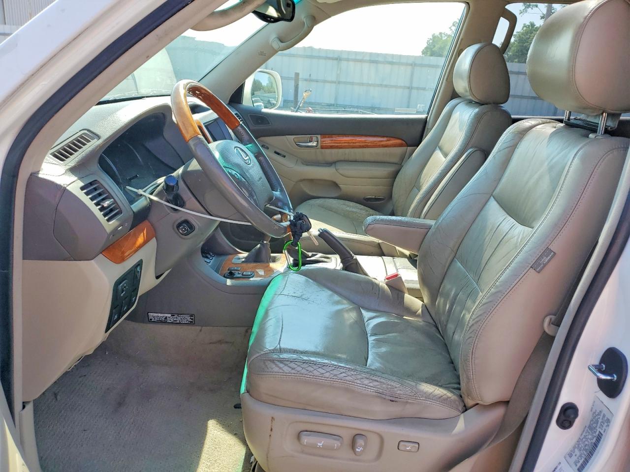 2004 Lexus Gx 470 White vin: JTJBT20X940038533