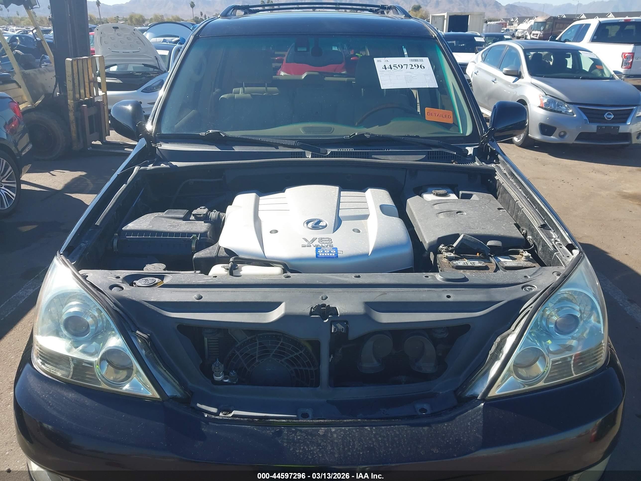 2004 Lexus Gx 470 Black vin: JTJBT20X940042131