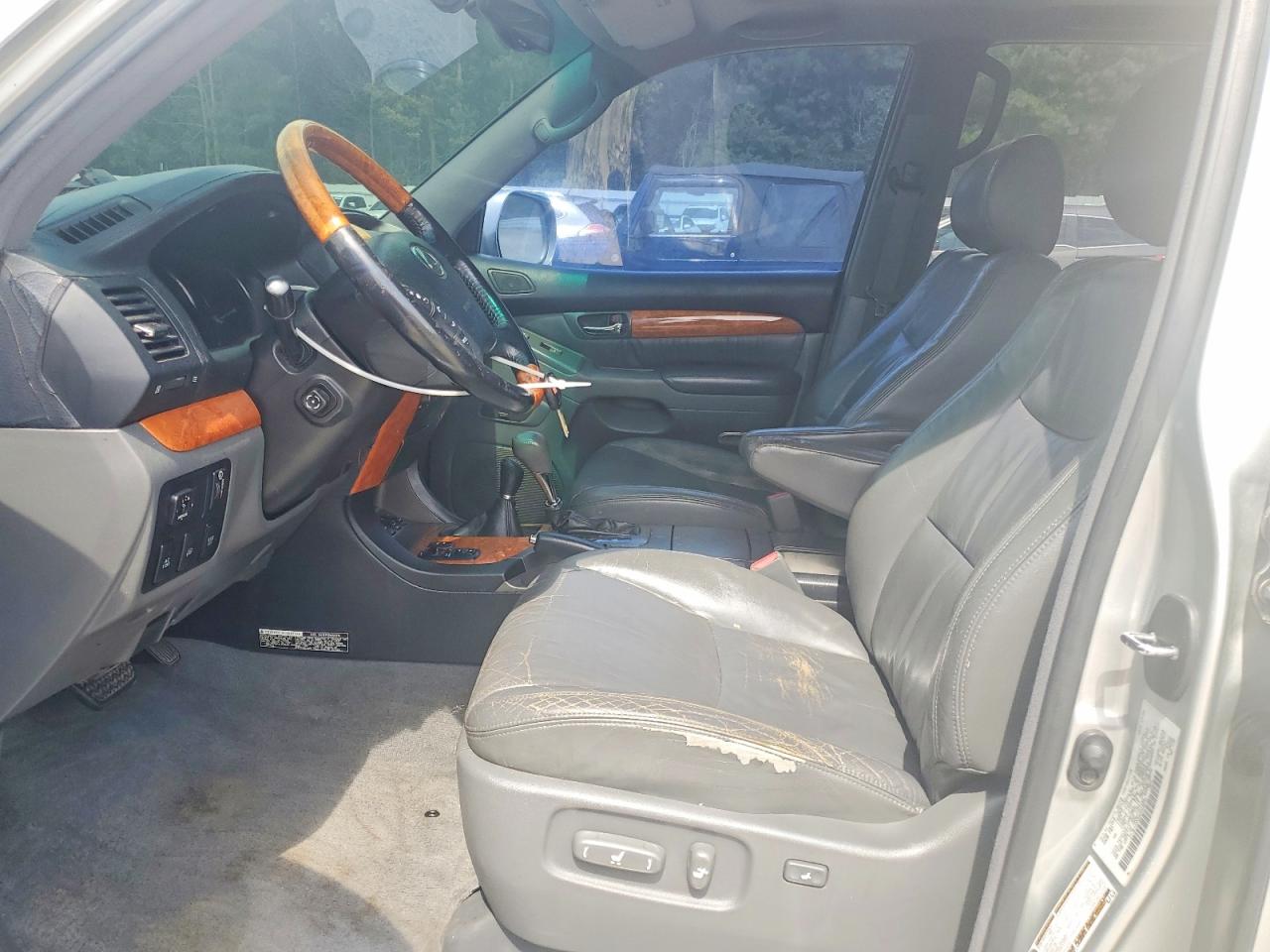 2005 Lexus Gx 470 Silver vin: JTJBT20X950068570