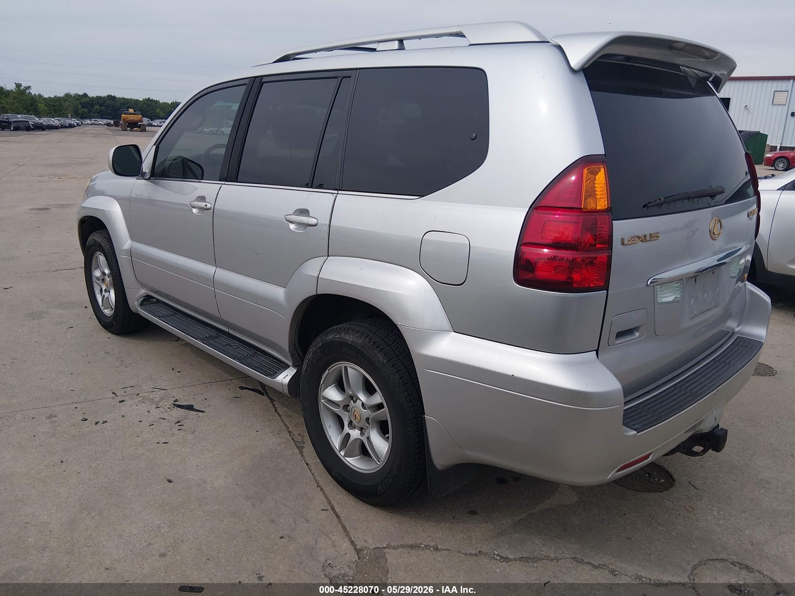 2006 Lexus Gx 470 Gray vin: JTJBT20X960101536