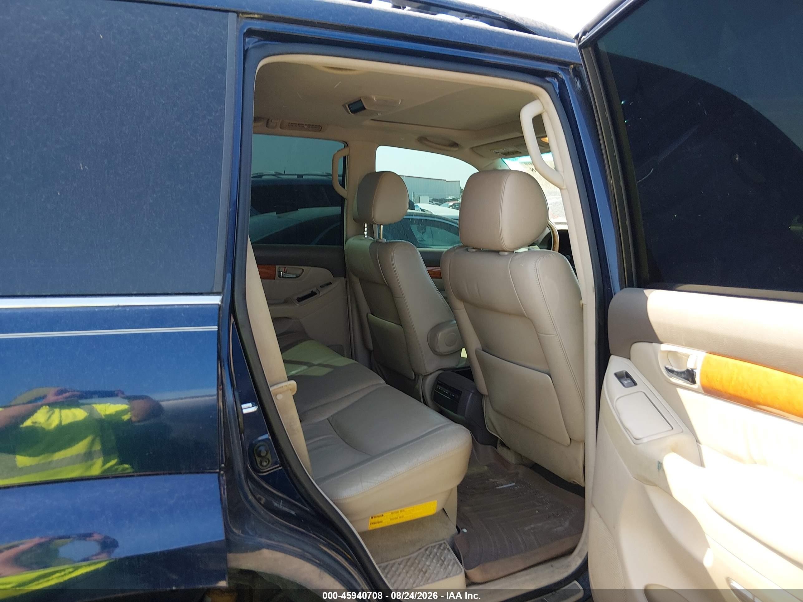 2006 Lexus Gx 470   Blue vin: JTJBT20X960101908