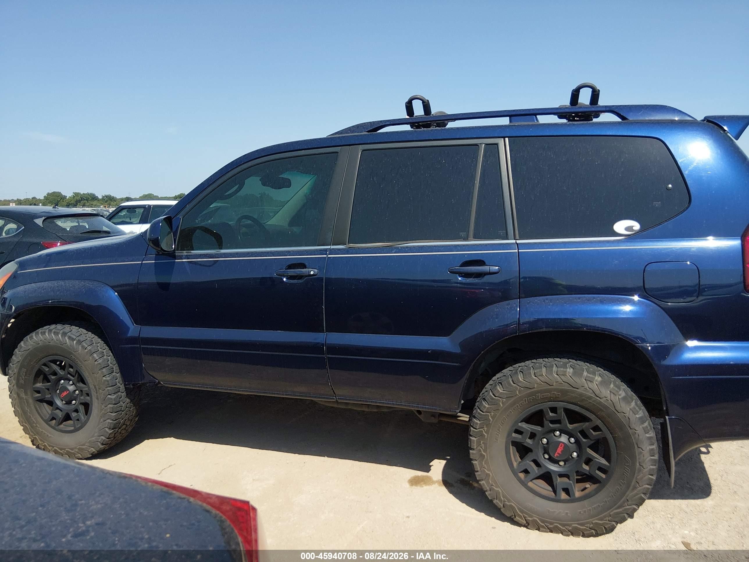 2006 Lexus Gx 470   Blue vin: JTJBT20X960101908