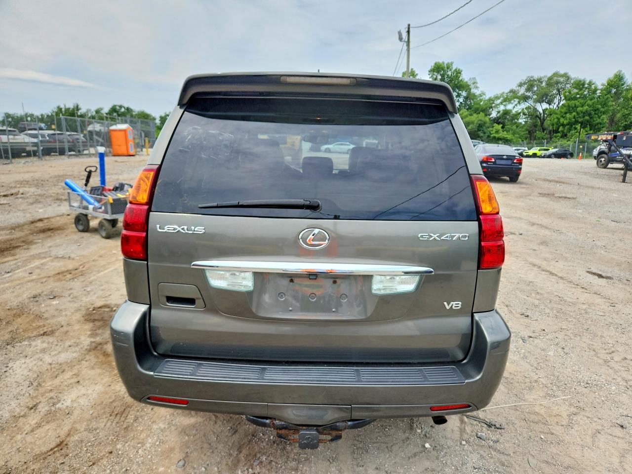 2006 Lexus Gx 470 Green vin: JTJBT20X960103853