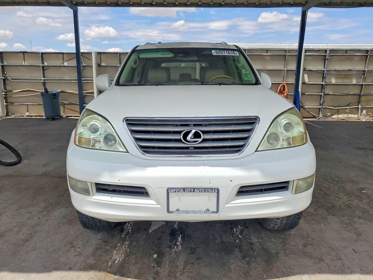 2006 Lexus Gx 470 White vin: JTJBT20X960103965