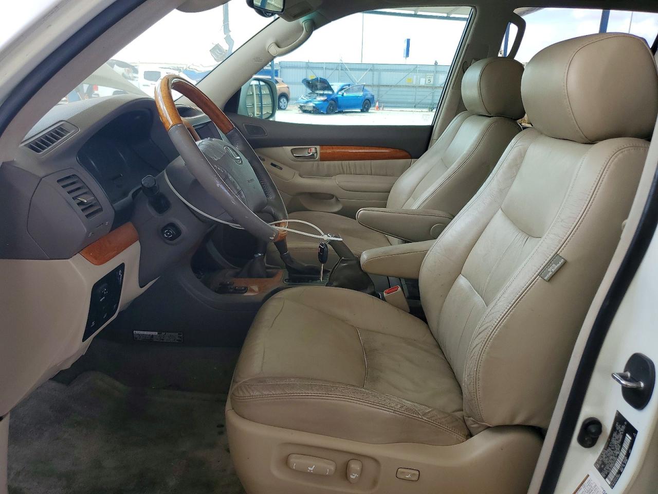 2006 Lexus Gx 470 White vin: JTJBT20X960103965