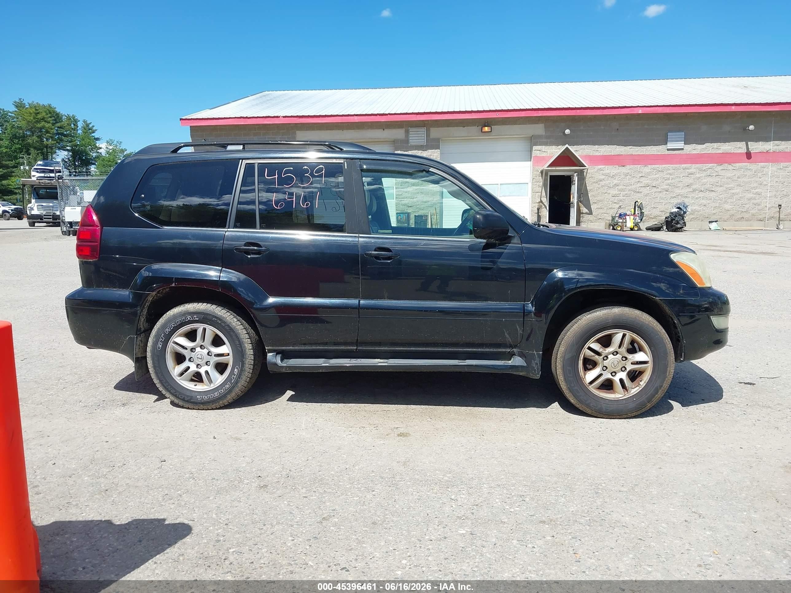 2006 Lexus Gx 470 Black vin: JTJBT20X960108468