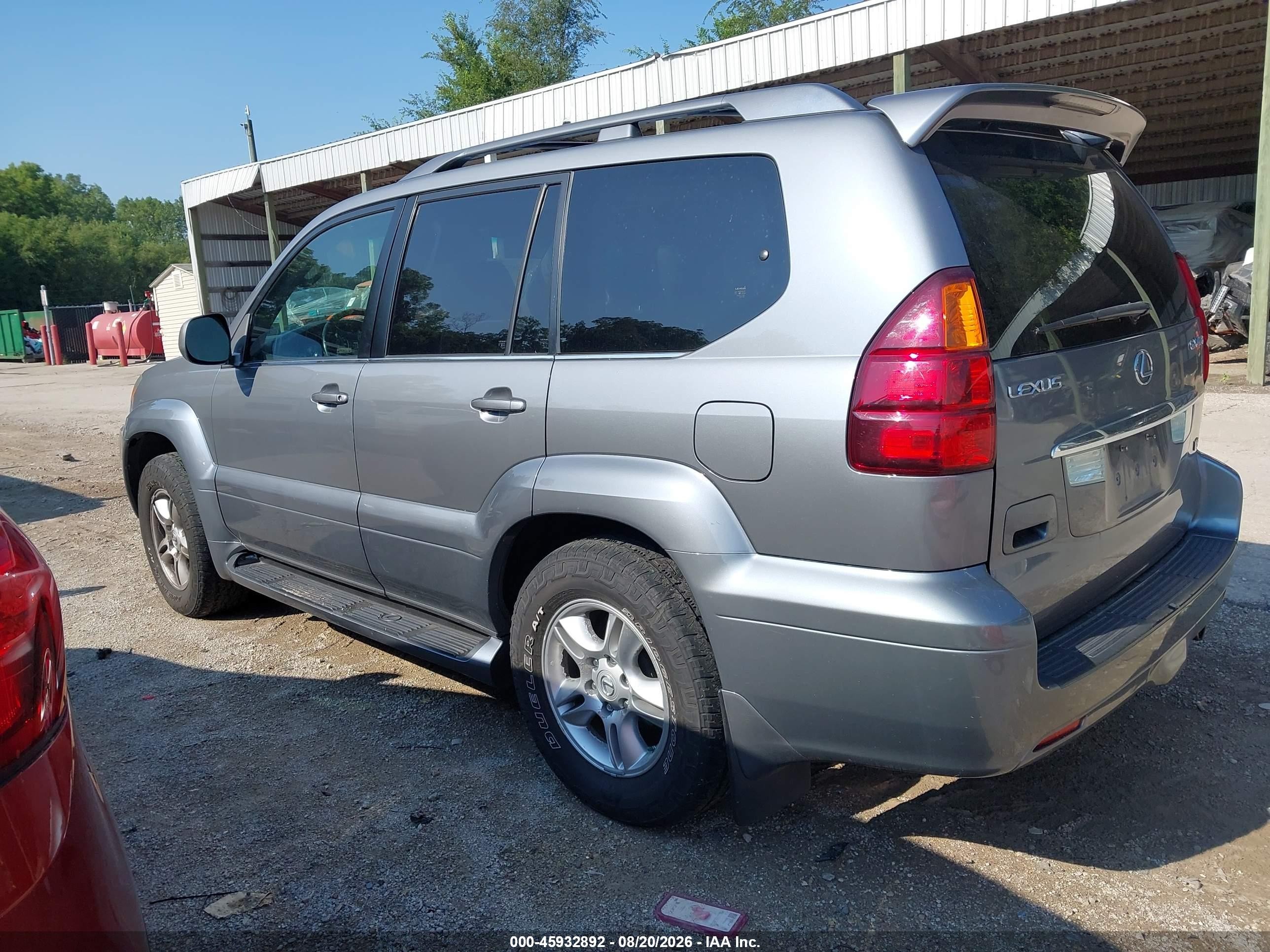 2006 Lexus Gx 470 Light Blue vin: JTJBT20X960111239