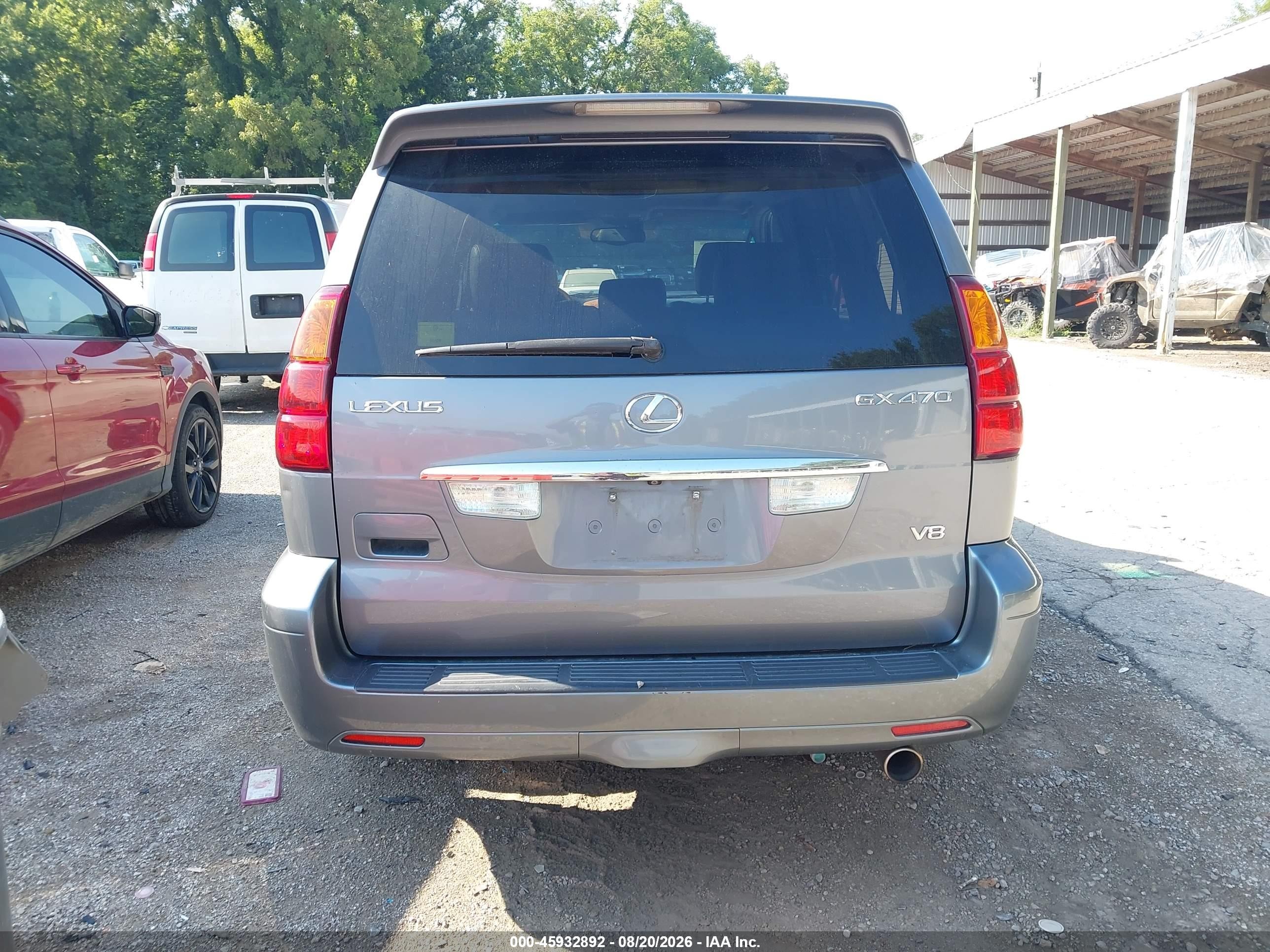 2006 Lexus Gx 470 Light Blue vin: JTJBT20X960111239