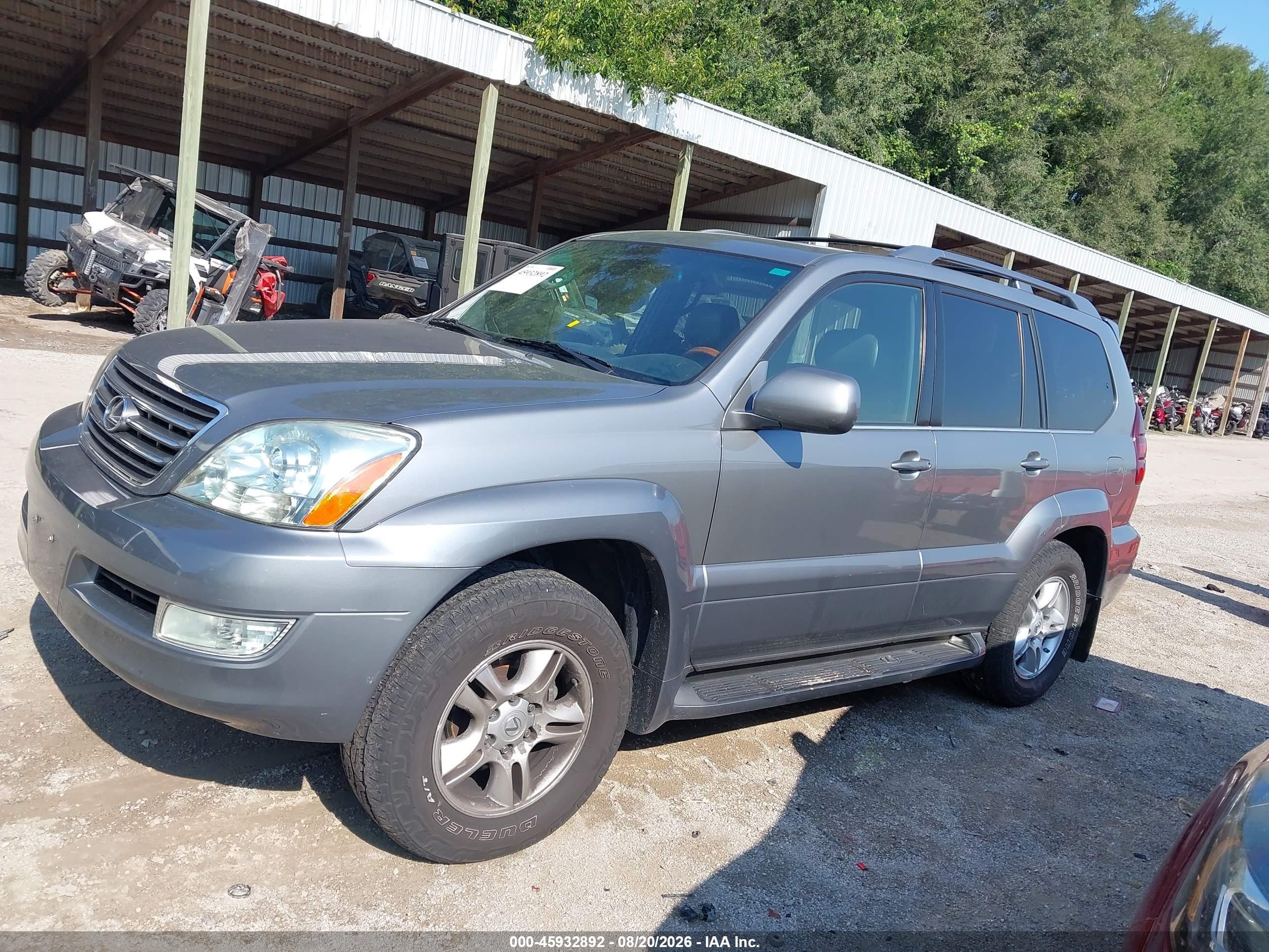 2006 Lexus Gx 470 Light Blue vin: JTJBT20X960111239