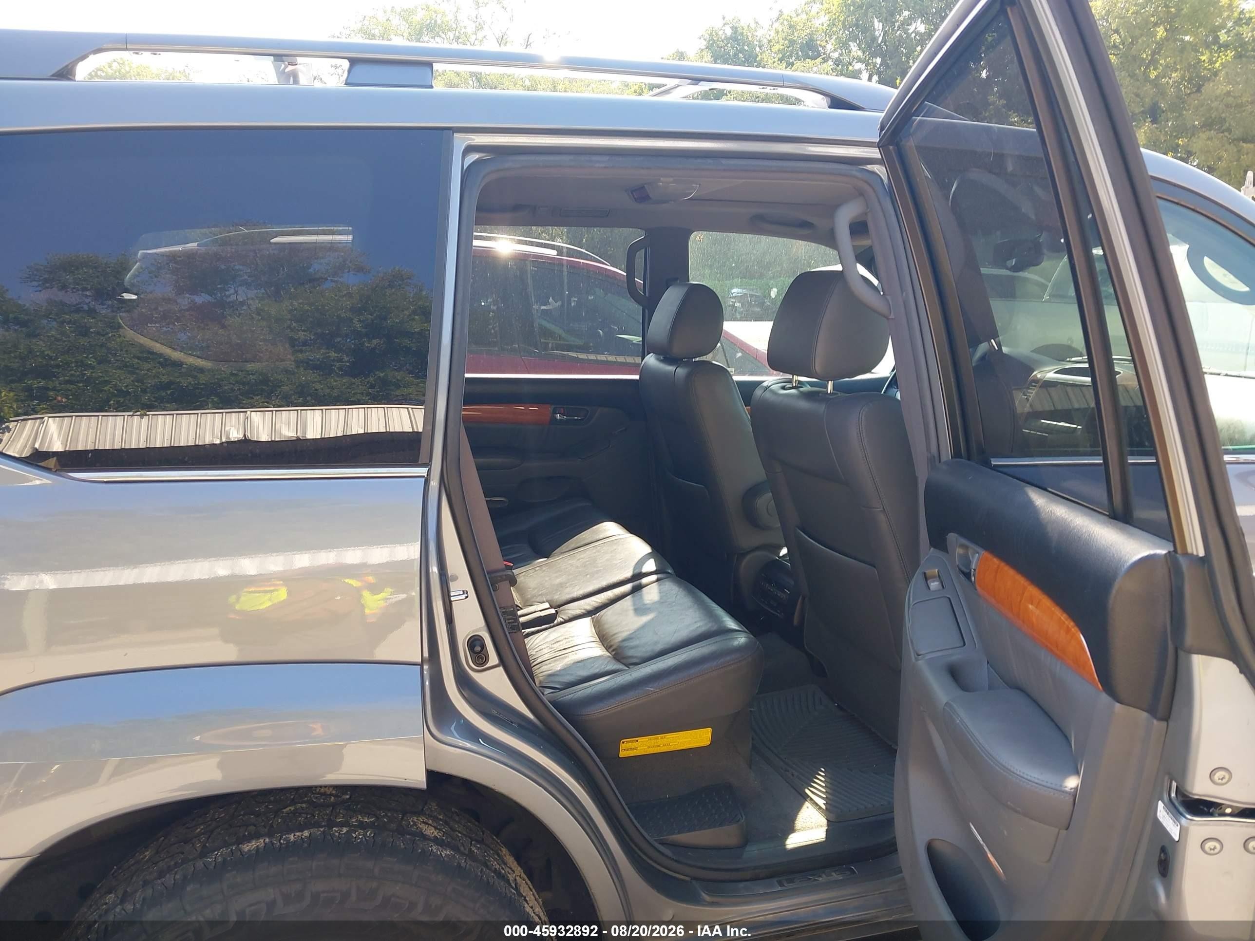 2006 Lexus Gx 470 Light Blue vin: JTJBT20X960111239