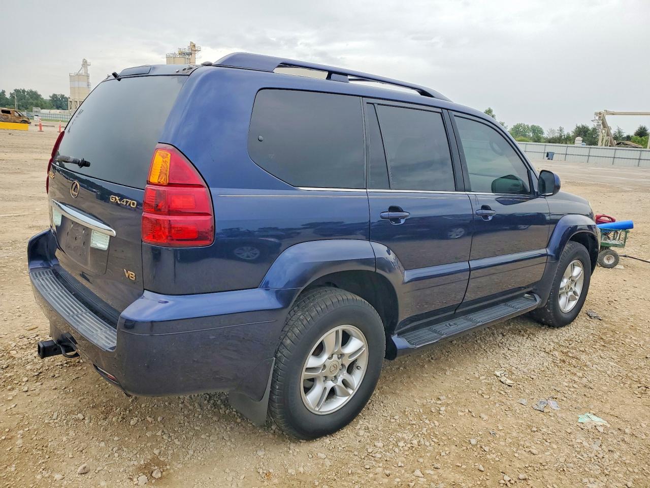 2006 Lexus Gx 470 Blue vin: JTJBT20X960114304