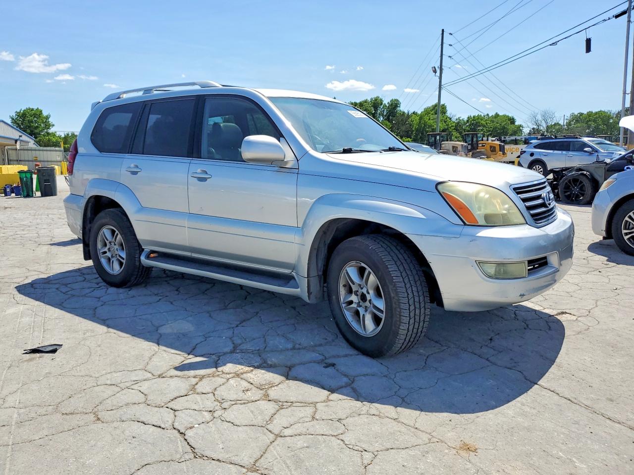 2006 Lexus Gx 470 Silver vin: JTJBT20X960116876