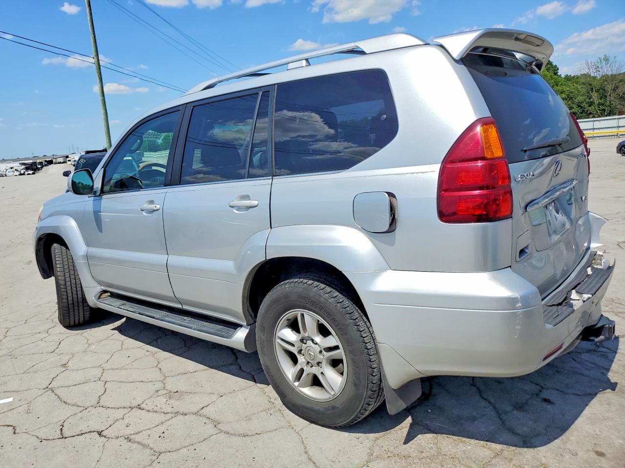 2006 Lexus Gx 470 Silver vin: JTJBT20X960116876
