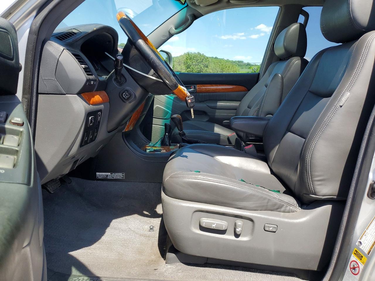 2006 Lexus Gx 470 Silver vin: JTJBT20X960116876