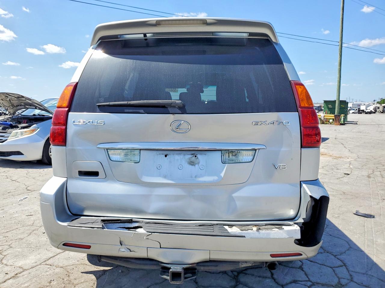 2006 Lexus Gx 470 Silver vin: JTJBT20X960116876