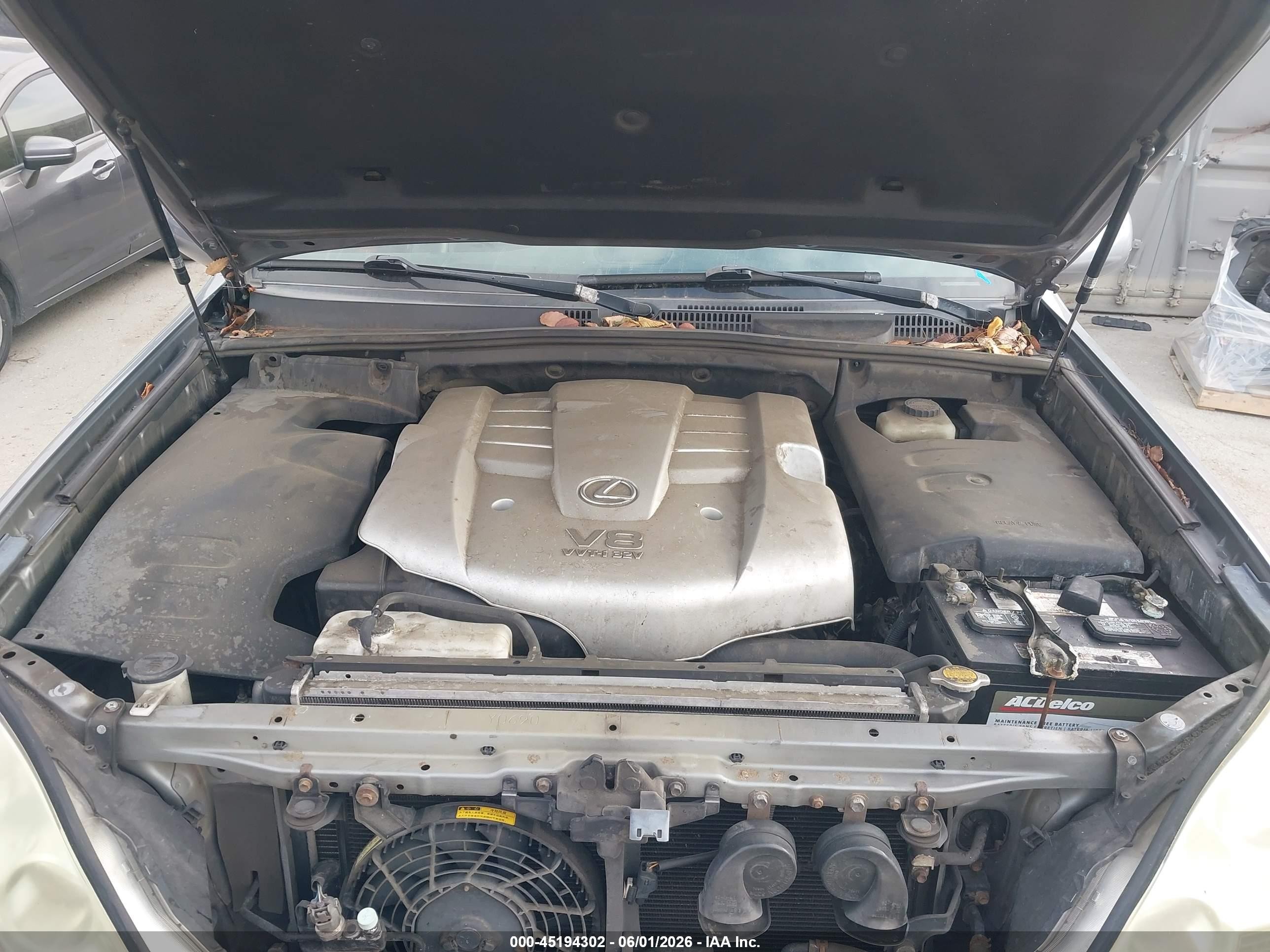 2006 Lexus Gx 470   Серый vin: JTJBT20X960124332