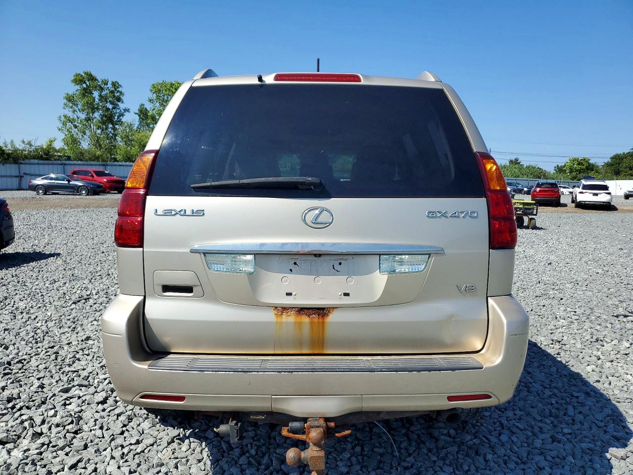 2007 Lexus Gx 470 Gold vin: JTJBT20X970137762