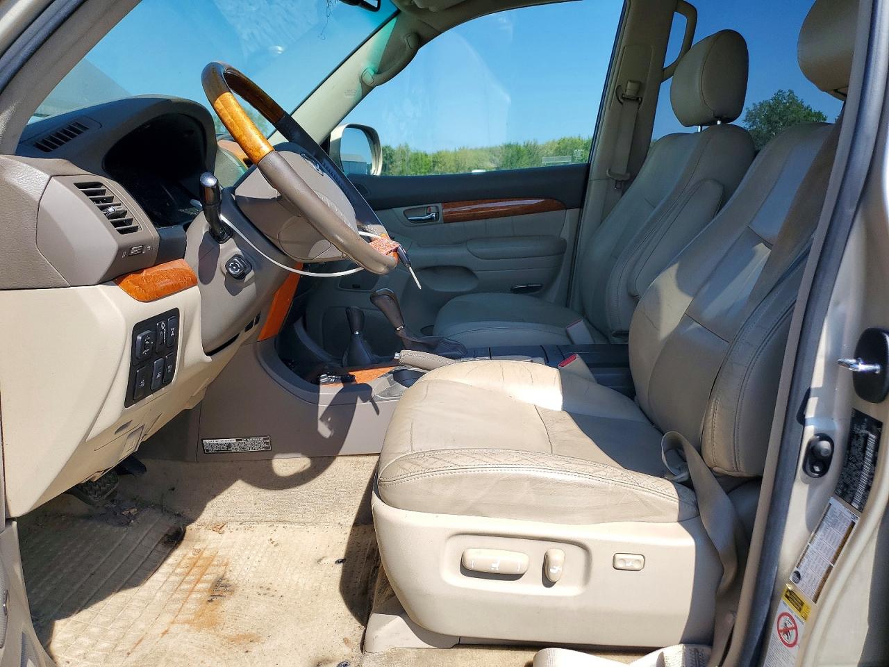 2007 Lexus Gx 470 Gold vin: JTJBT20X970137762
