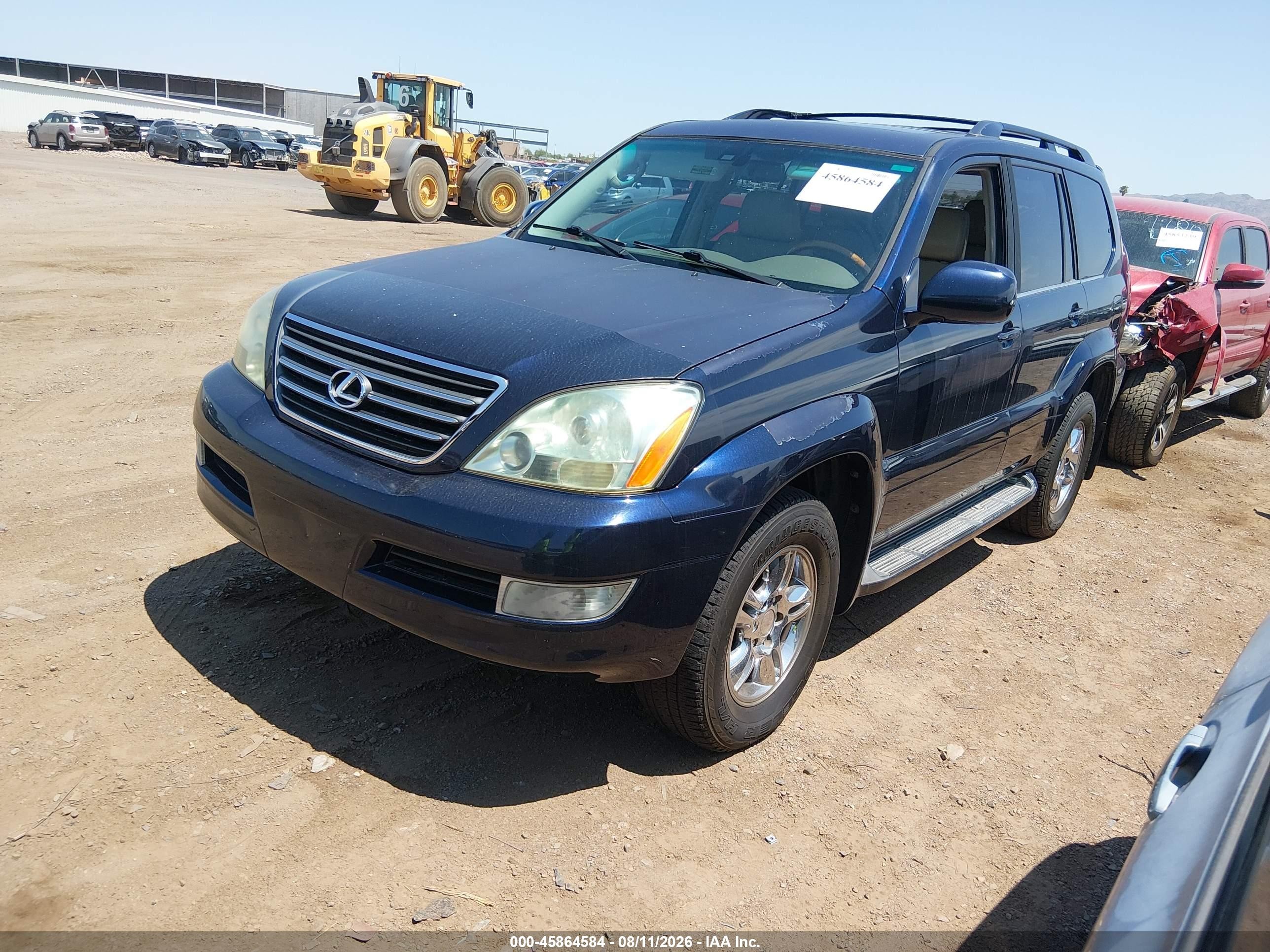 2007 Lexus Gx 470 Blue vin: JTJBT20X970144792