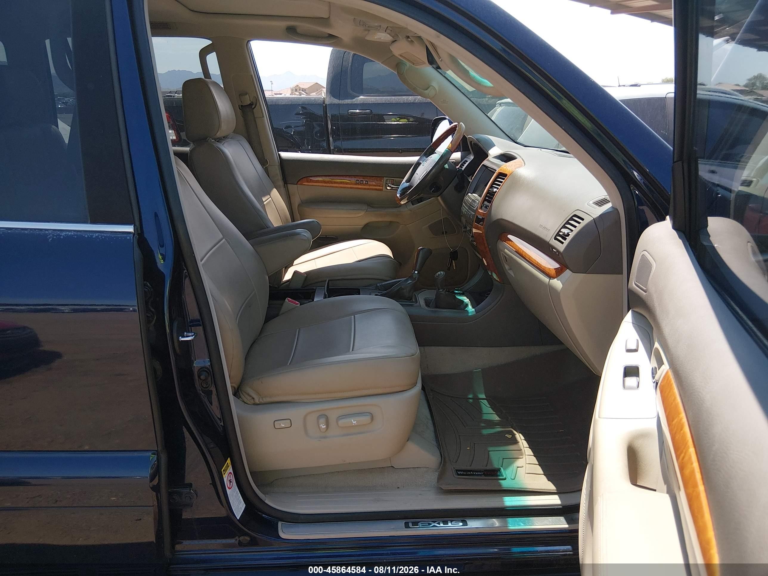 2007 Lexus Gx 470 Blue vin: JTJBT20X970144792
