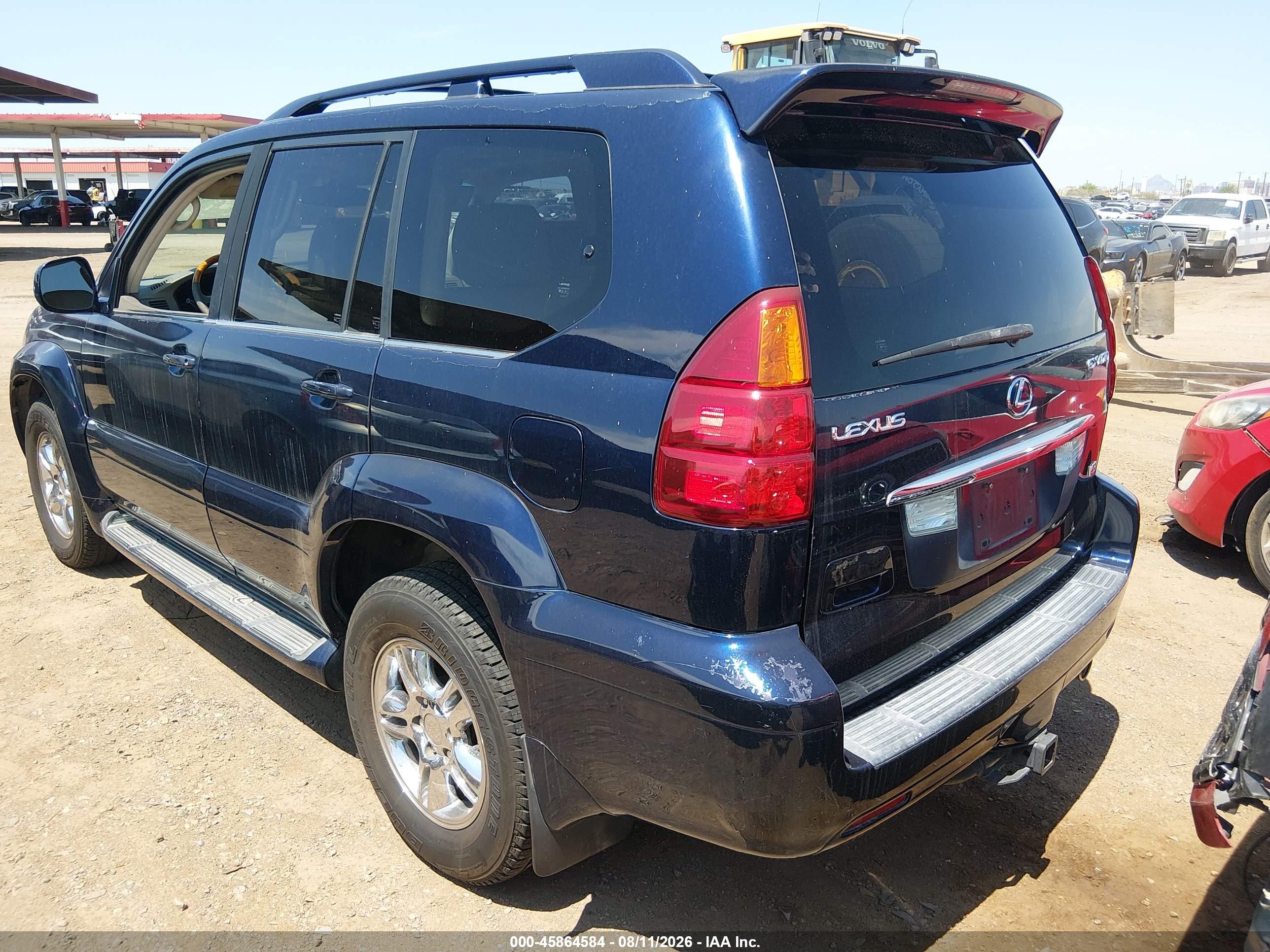 2007 Lexus Gx 470 Blue vin: JTJBT20X970144792