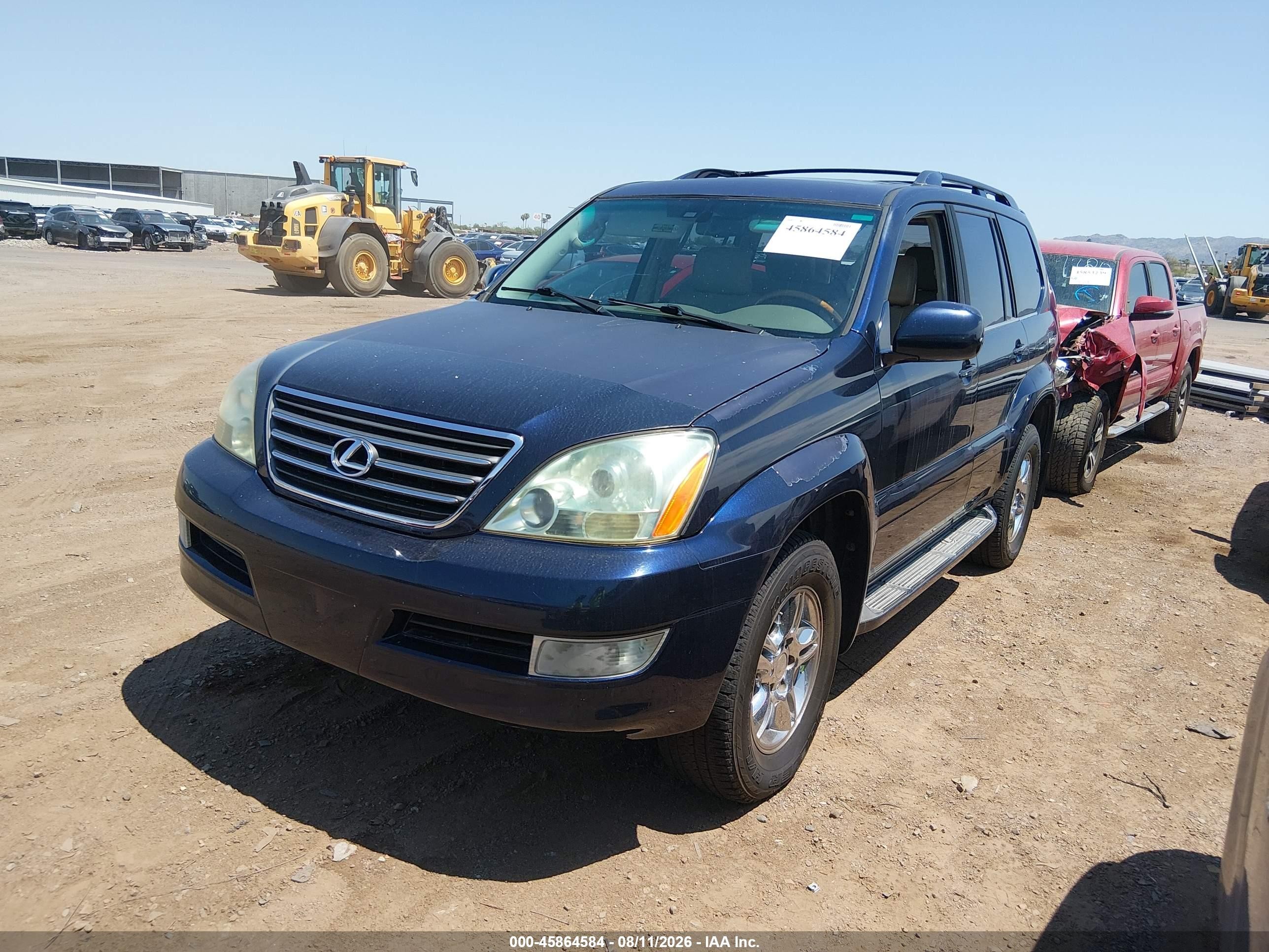 2007 Lexus Gx 470 Blue vin: JTJBT20X970144792
