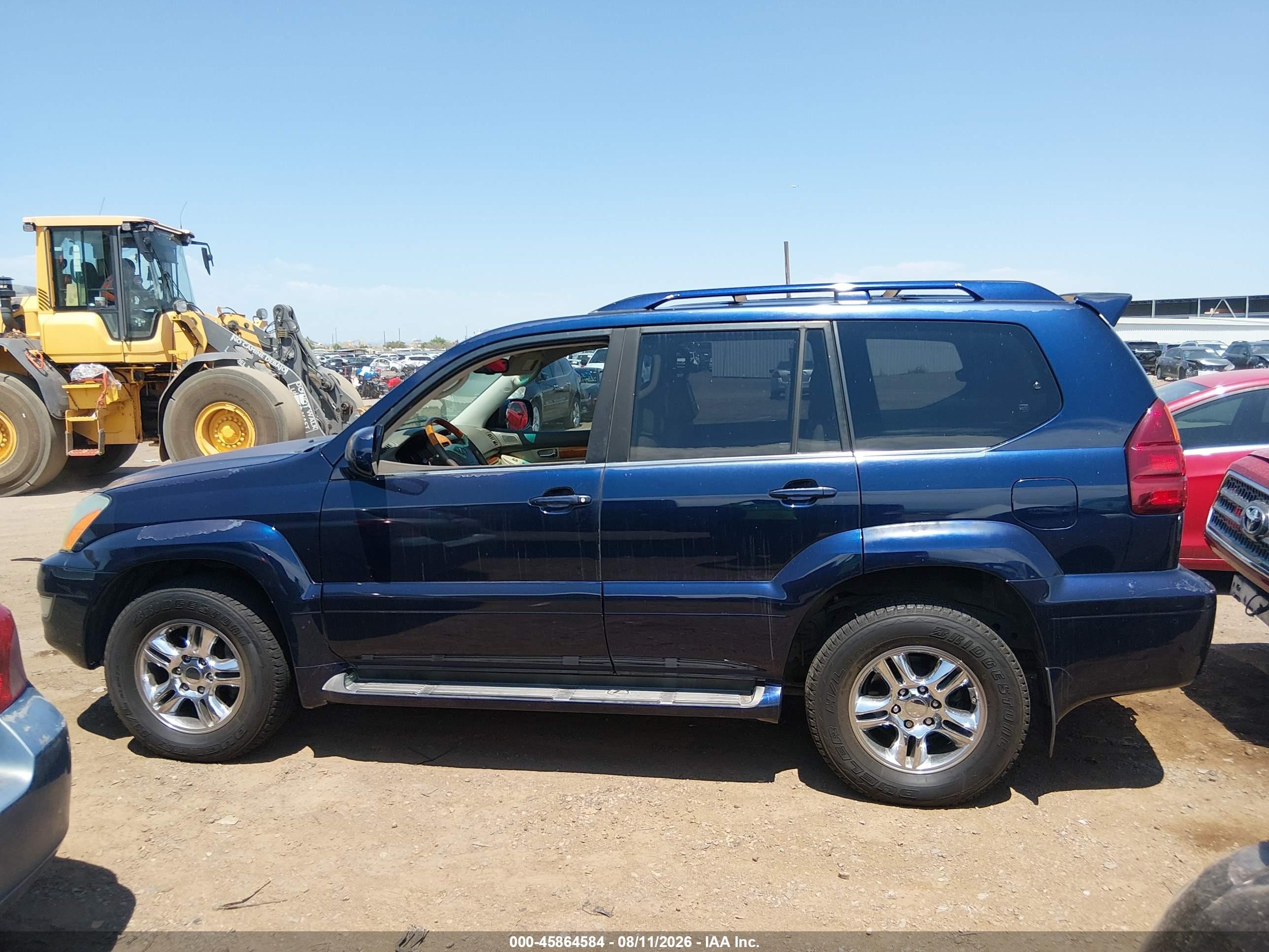 2007 Lexus Gx 470 Blue vin: JTJBT20X970144792