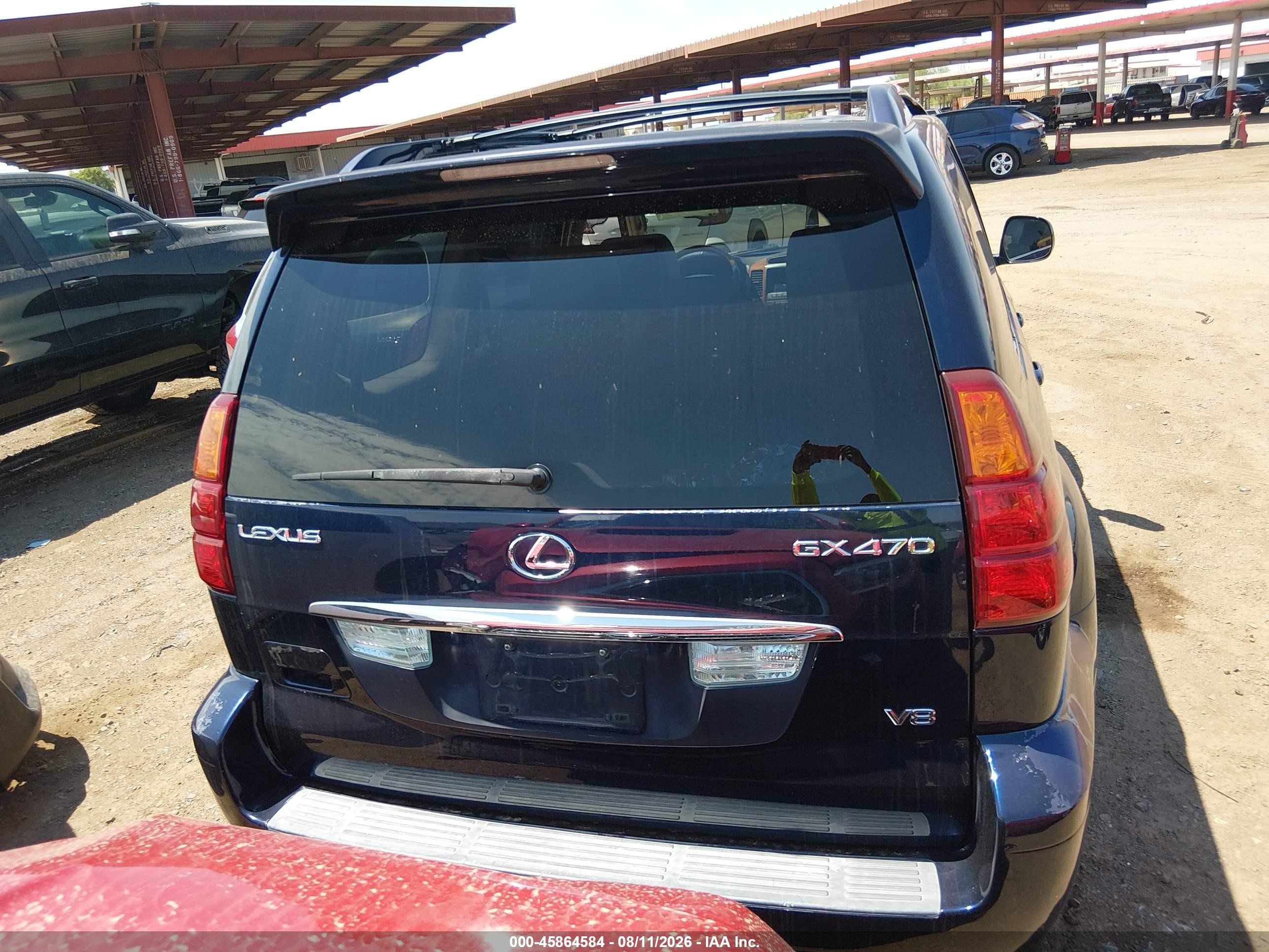 2007 Lexus Gx 470 Blue vin: JTJBT20X970144792