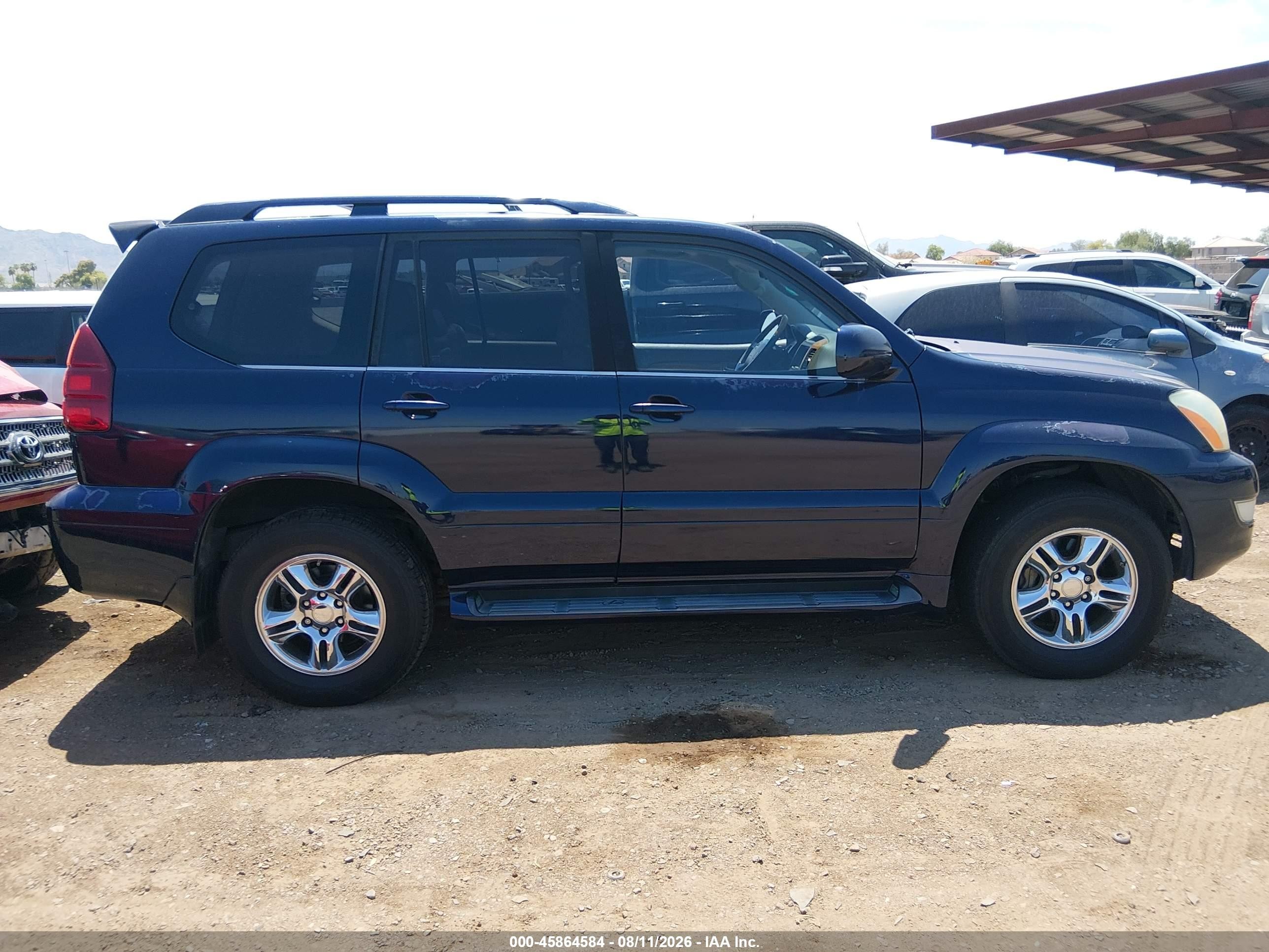2007 Lexus Gx 470 Blue vin: JTJBT20X970144792